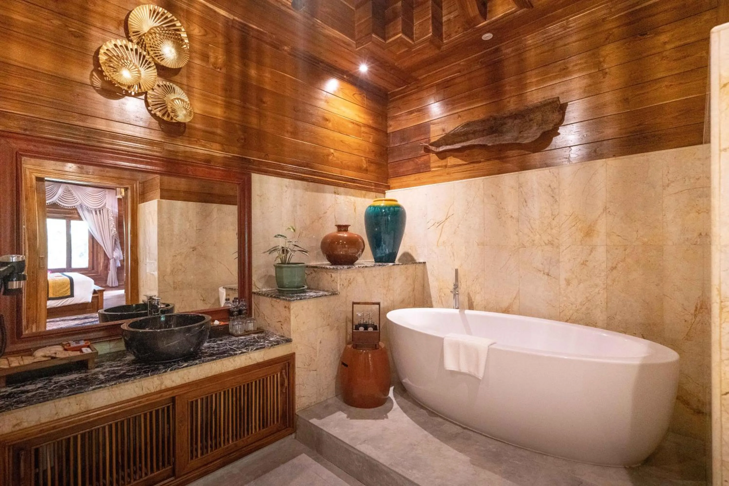 Bath in WandaVista Resort Khum Wang Nuea Chiang Mai清迈万达文华酒店北国之宫