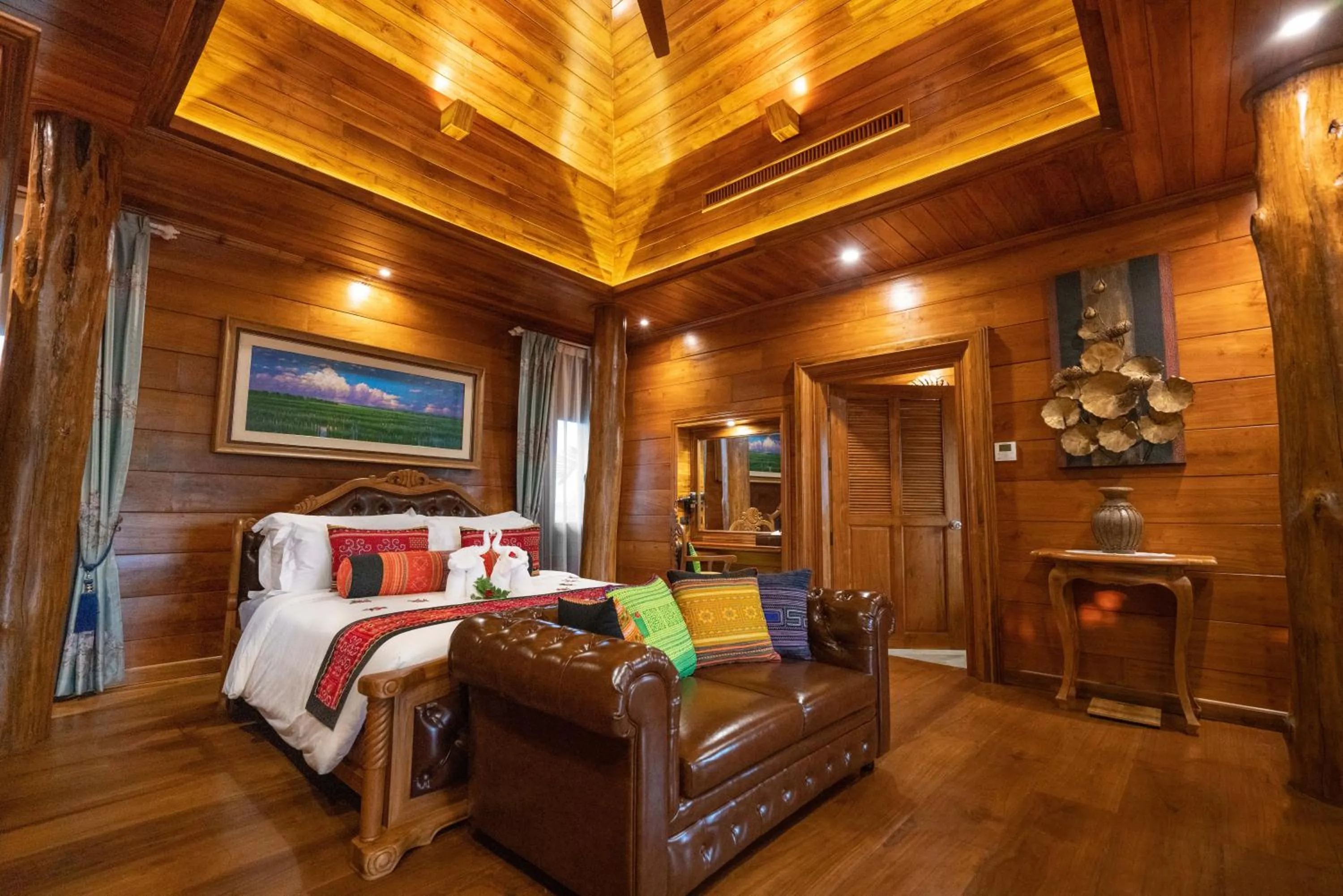 Bedroom, Bed in WandaVista Resort Khum Wang Nuea Chiang Mai清迈万达文华酒店北国之宫