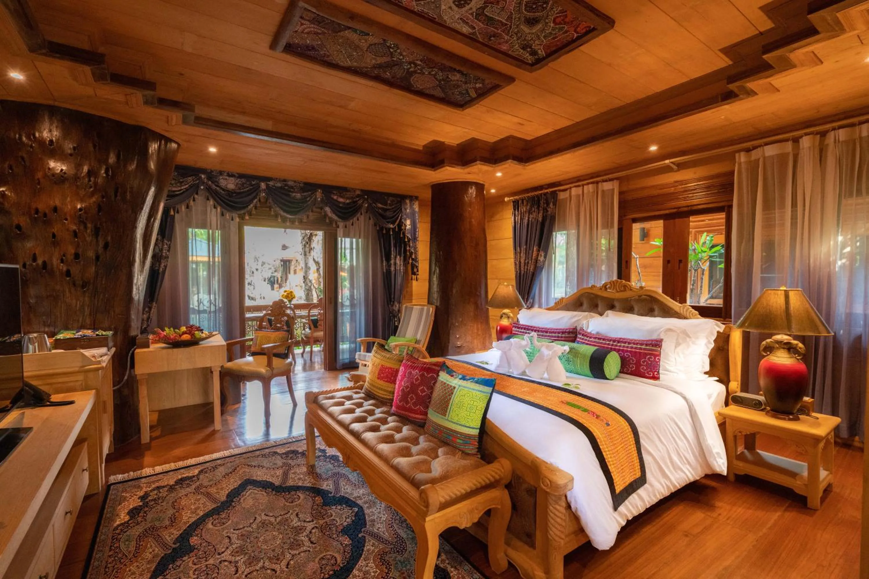 Bedroom, Bed in WandaVista Resort Khum Wang Nuea Chiang Mai清迈万达文华酒店北国之宫
