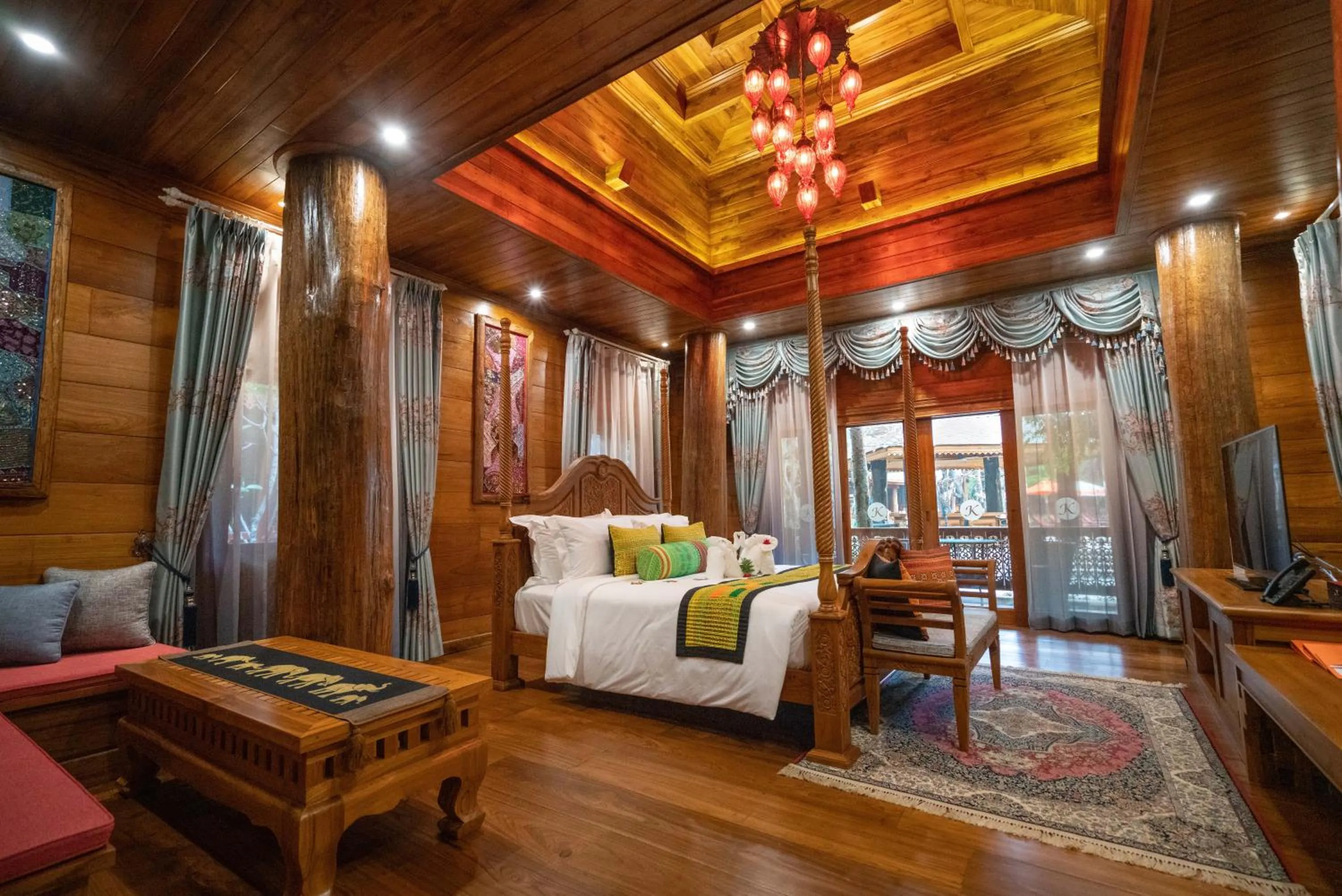 Bedroom, Bed in WandaVista Resort Khum Wang Nuea Chiang Mai清迈万达文华酒店北国之宫