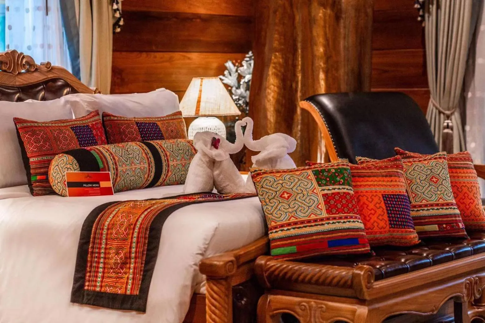 Bedroom in WandaVista Resort Khum Wang Nuea Chiang Mai清迈万达文华酒店北国之宫