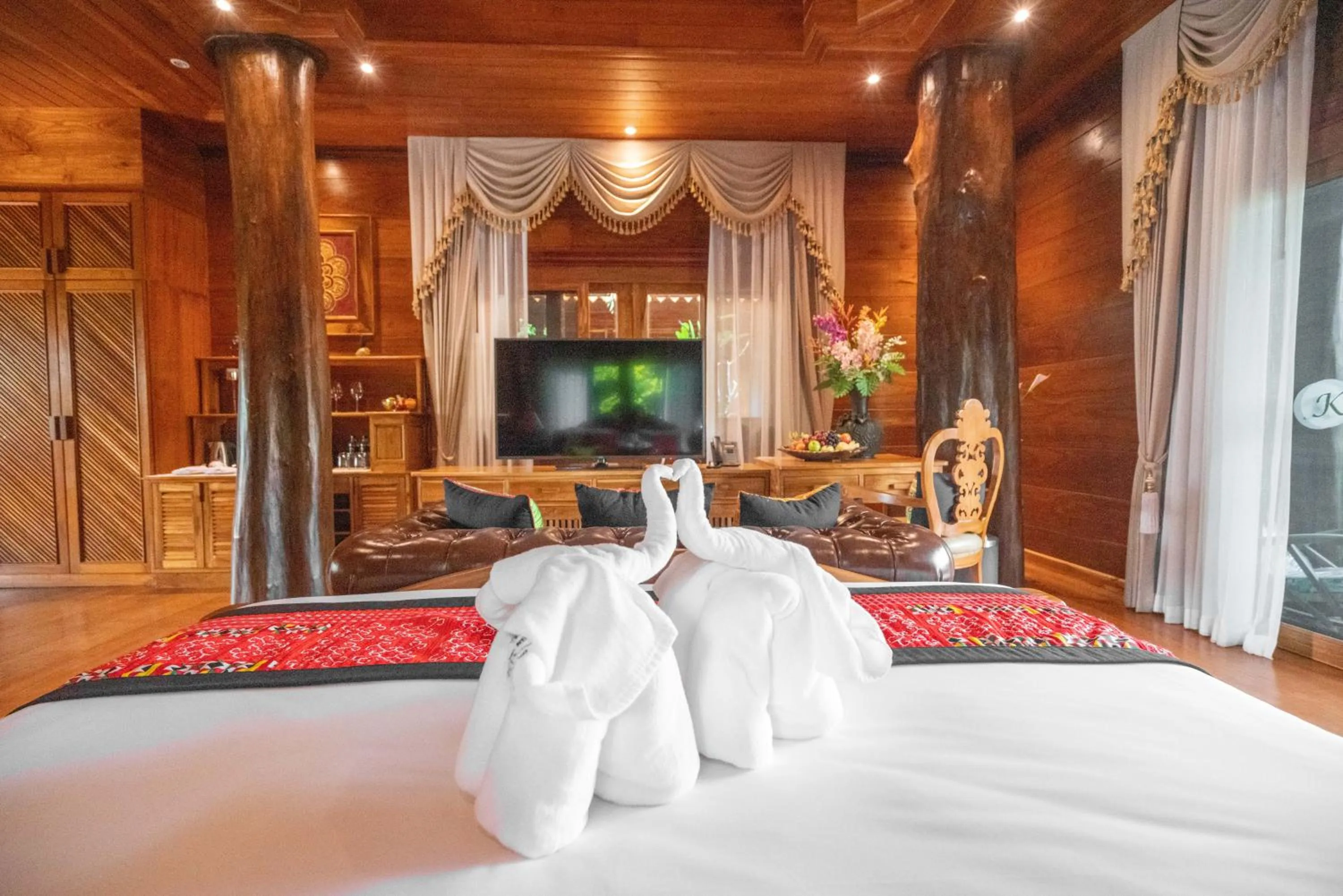 Bedroom, Bed in WandaVista Resort Khum Wang Nuea Chiang Mai清迈万达文华酒店北国之宫