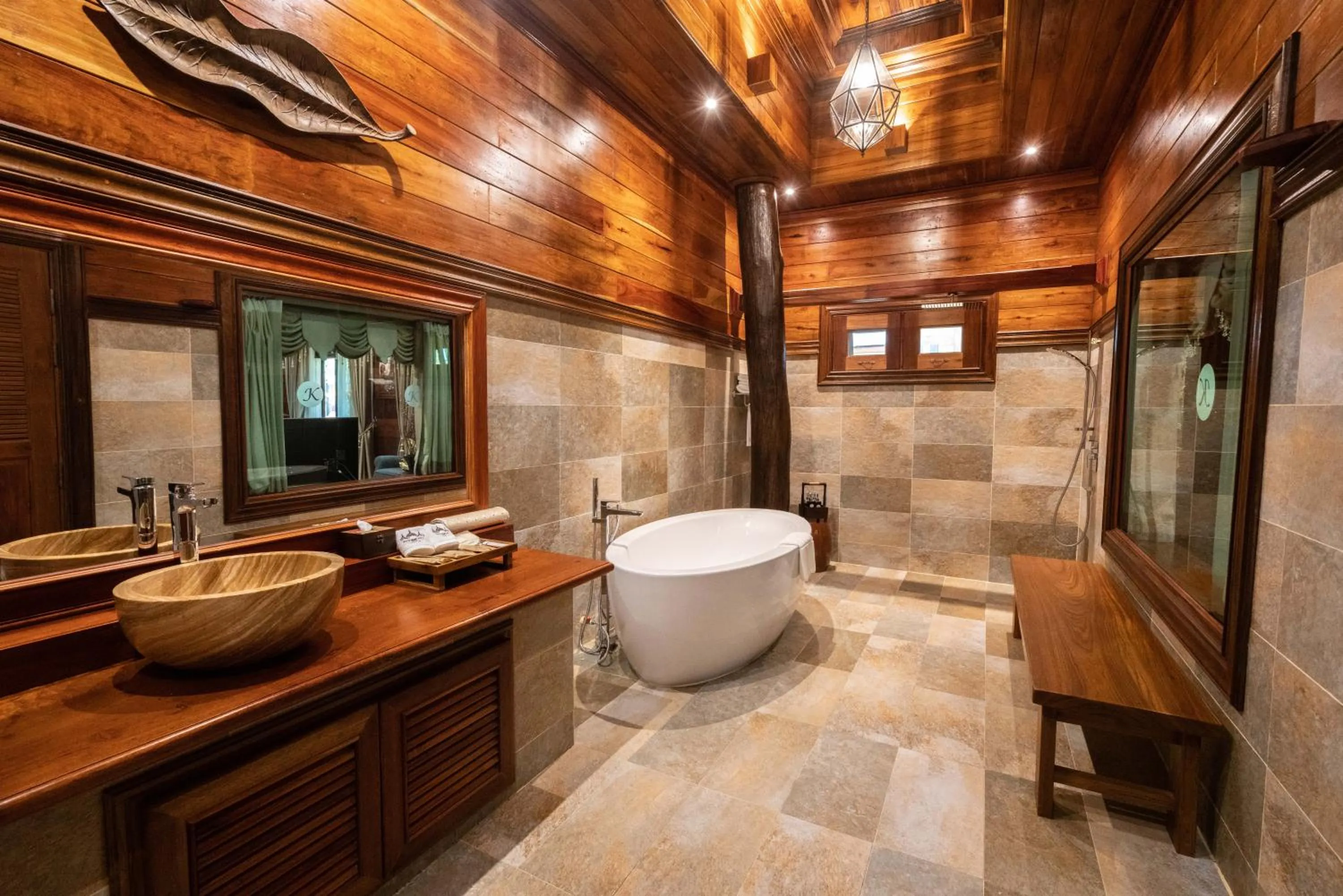 Bathroom in WandaVista Resort Khum Wang Nuea Chiang Mai清迈万达文华酒店北国之宫