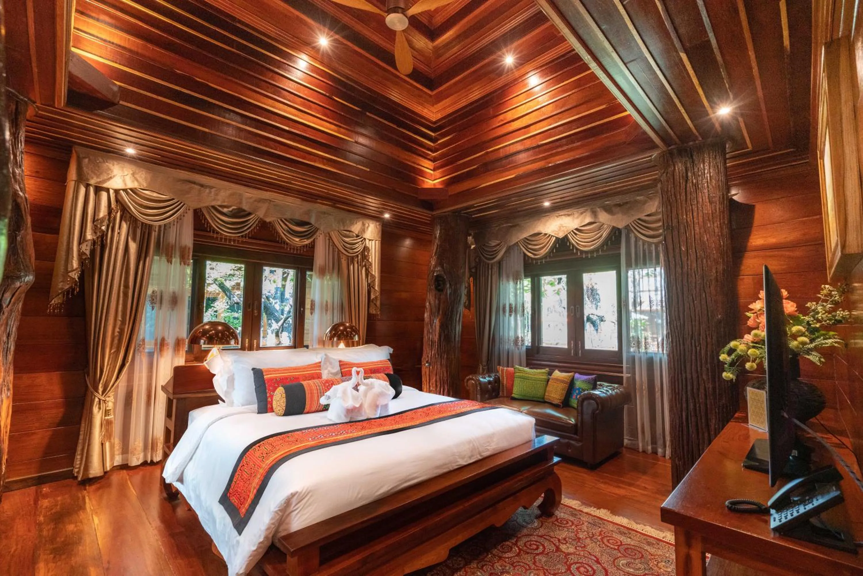 Bedroom, Bed in WandaVista Resort Khum Wang Nuea Chiang Mai清迈万达文华酒店北国之宫