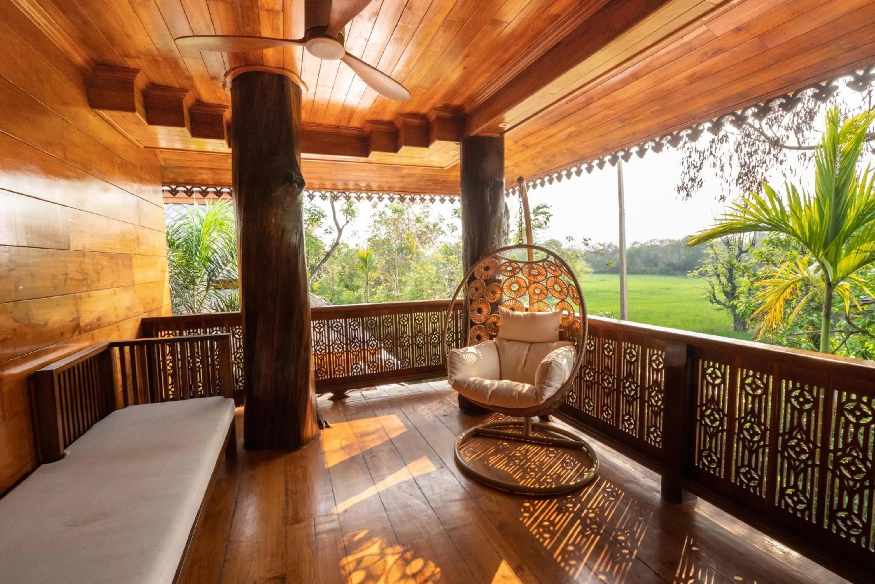 Balcony/Terrace in WandaVista Resort Khum Wang Nuea Chiang Mai清迈万达文华酒店北国之宫