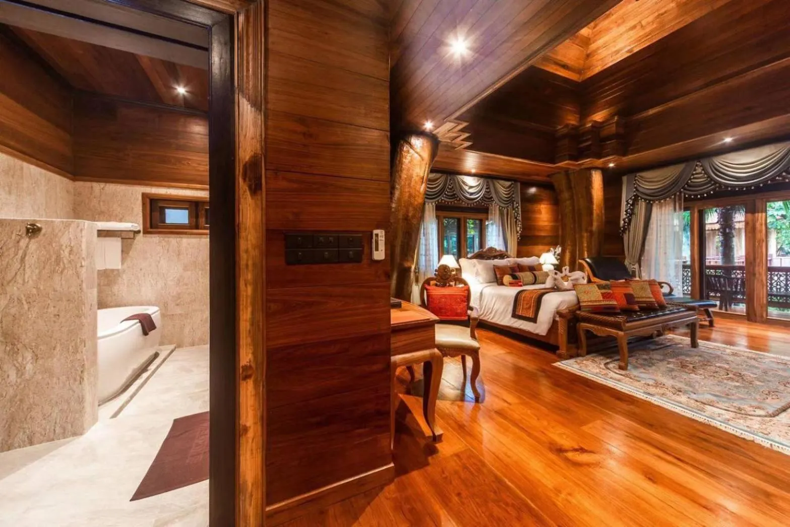 Bedroom, Bed in WandaVista Resort Khum Wang Nuea Chiang Mai清迈万达文华酒店北国之宫