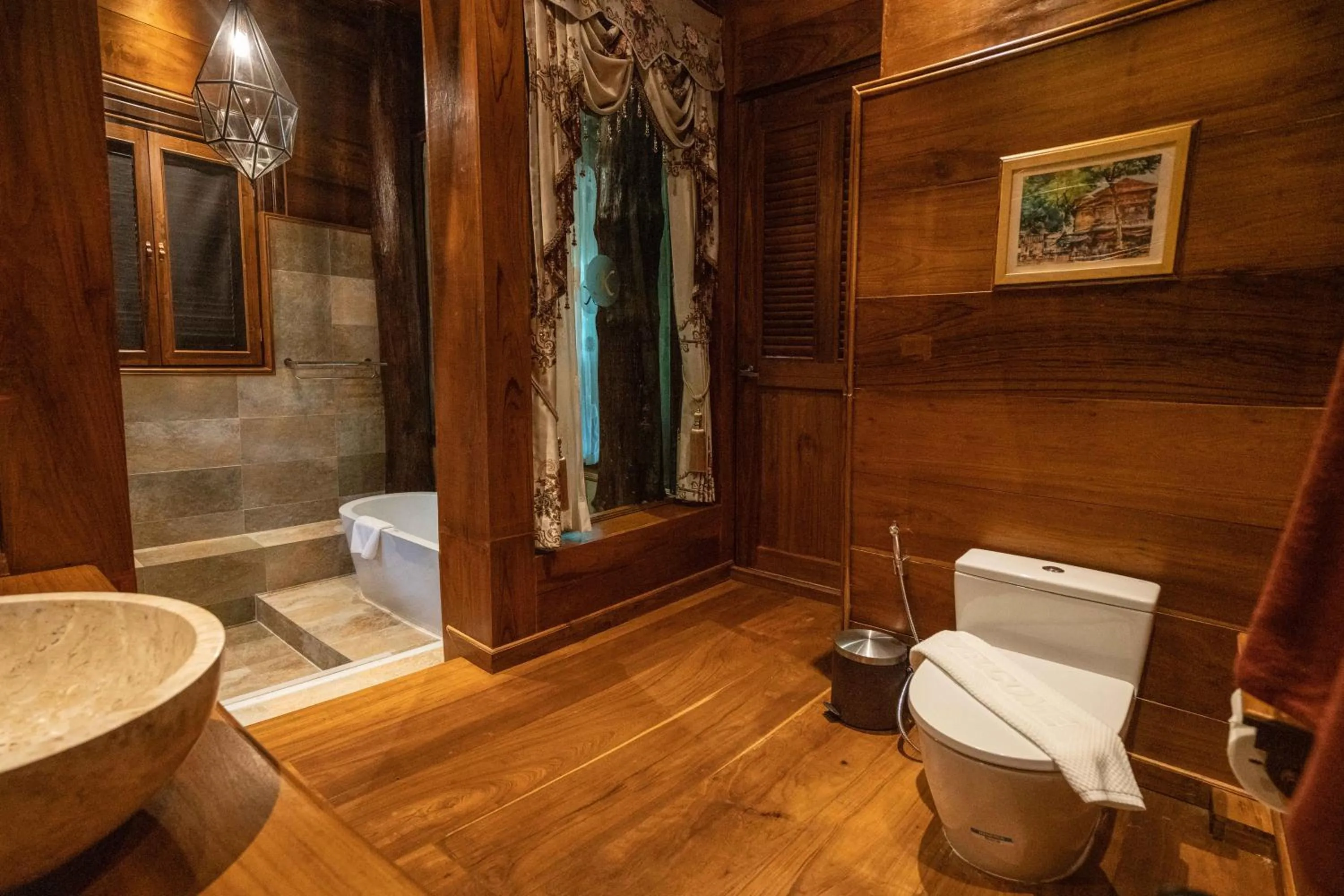 Toilet in WandaVista Resort Khum Wang Nuea Chiang Mai清迈万达文华酒店北国之宫