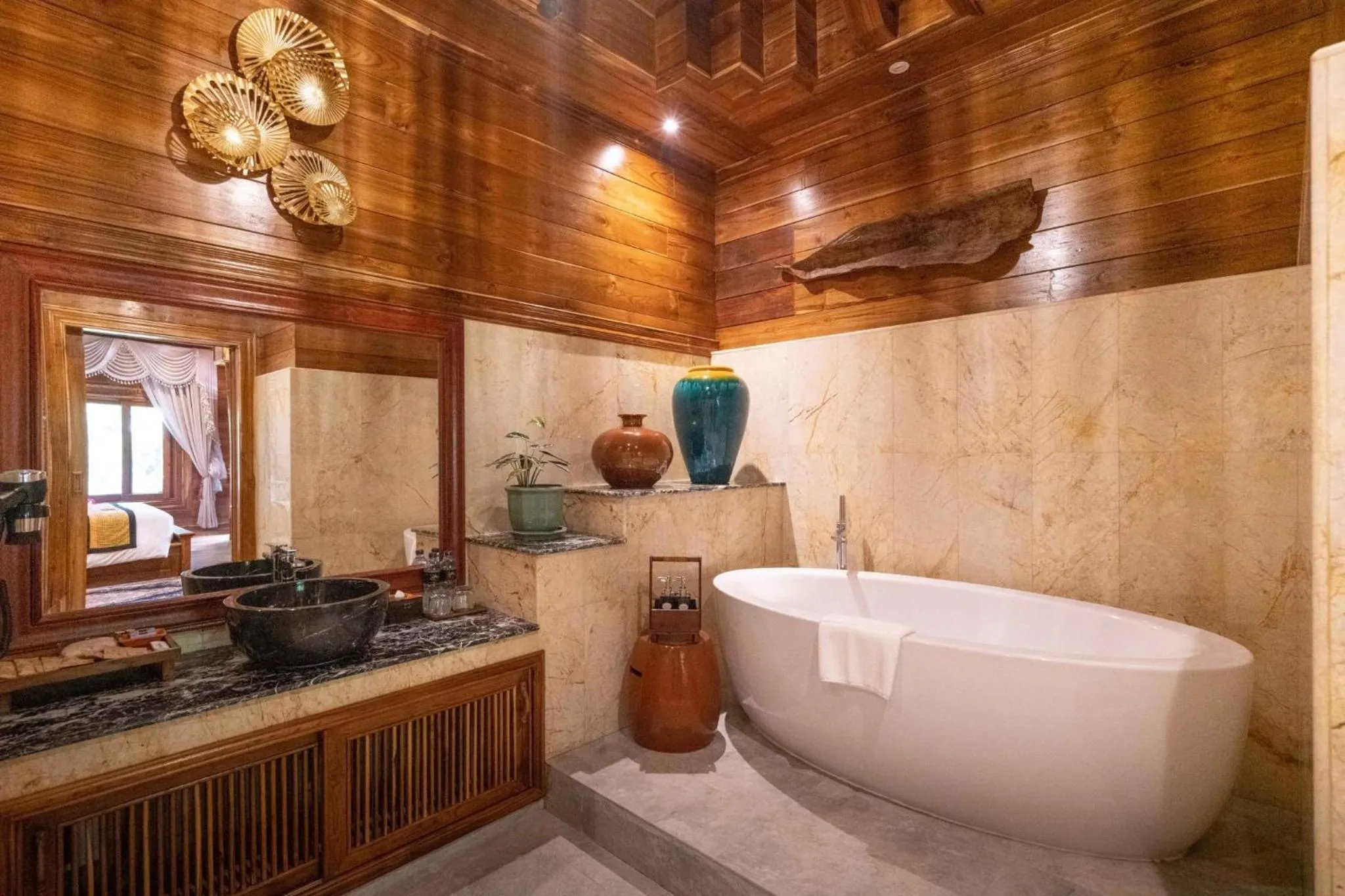 Bathroom in WandaVista Resort Khum Wang Nuea Chiang Mai清迈万达文华酒店北国之宫