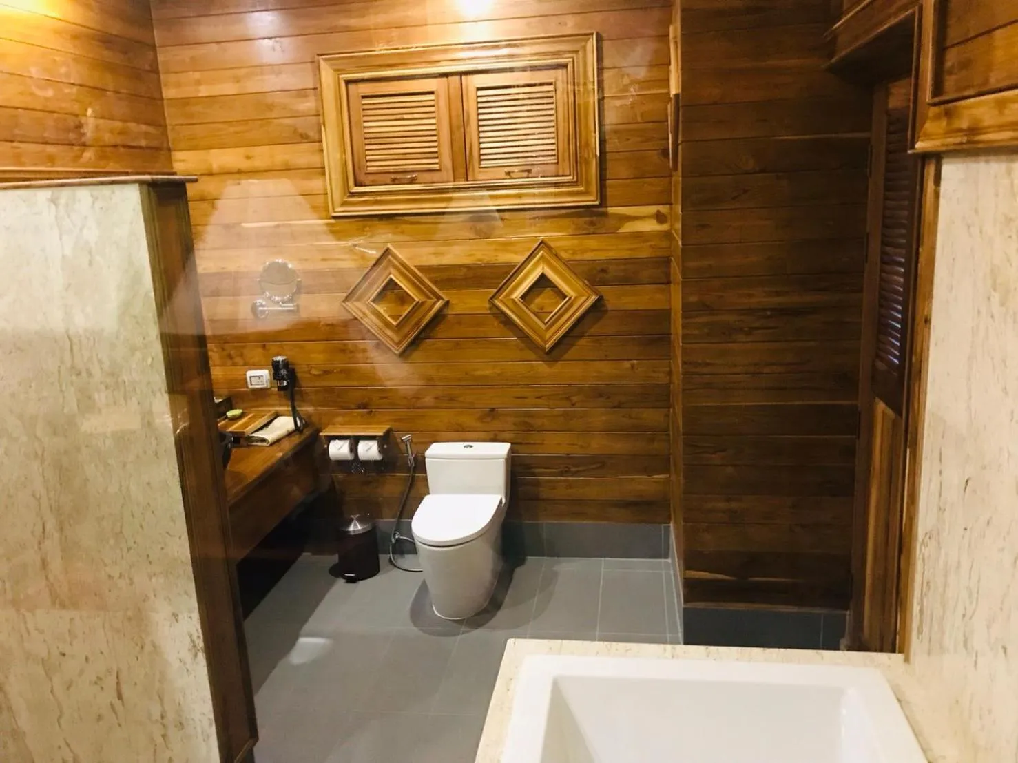 Toilet in WandaVista Resort Khum Wang Nuea Chiang Mai清迈万达文华酒店北国之宫