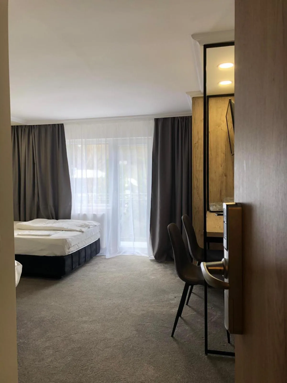 Bed in Pensiunea Ana Maria