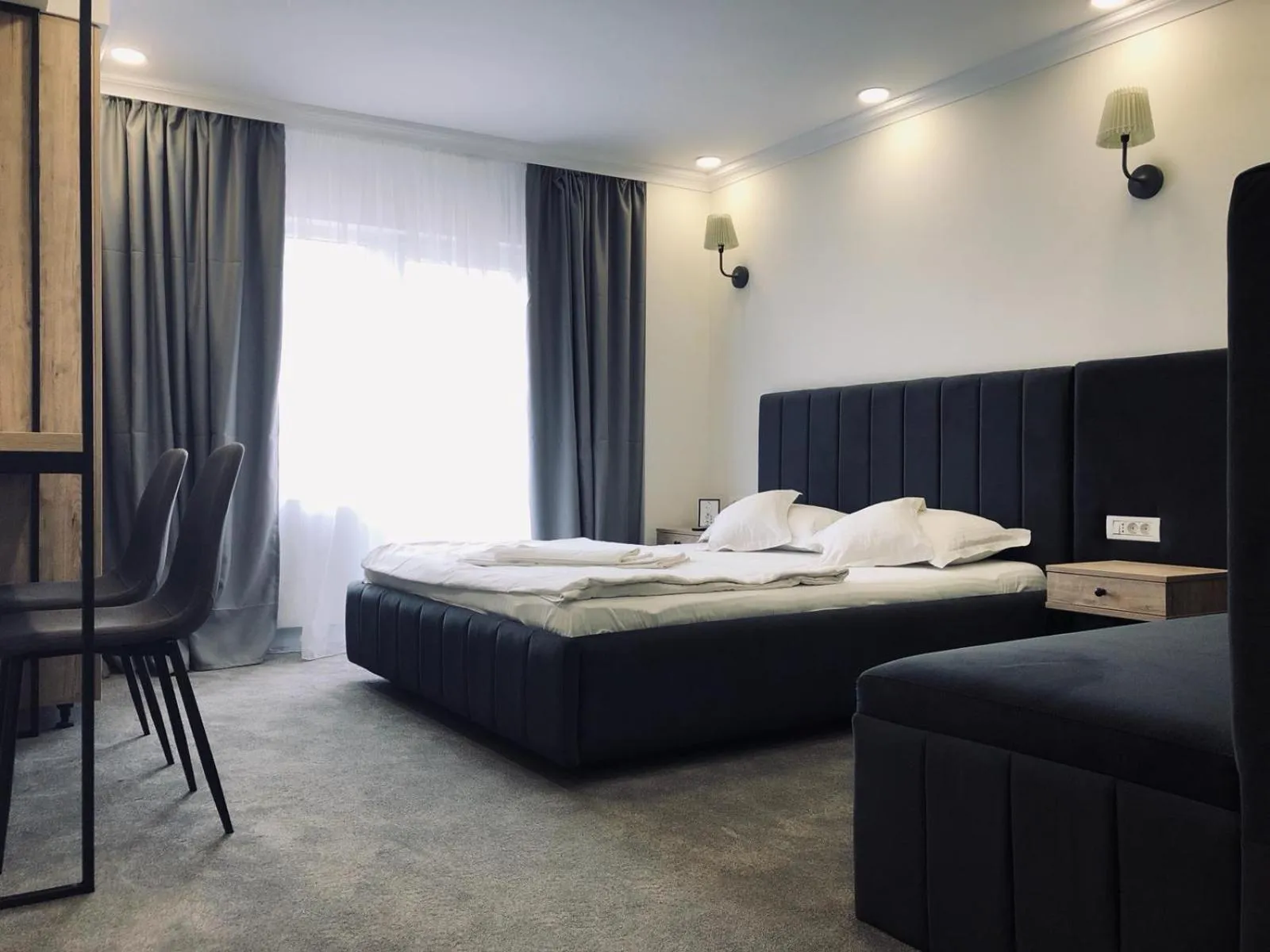 Bed in Pensiunea Ana Maria