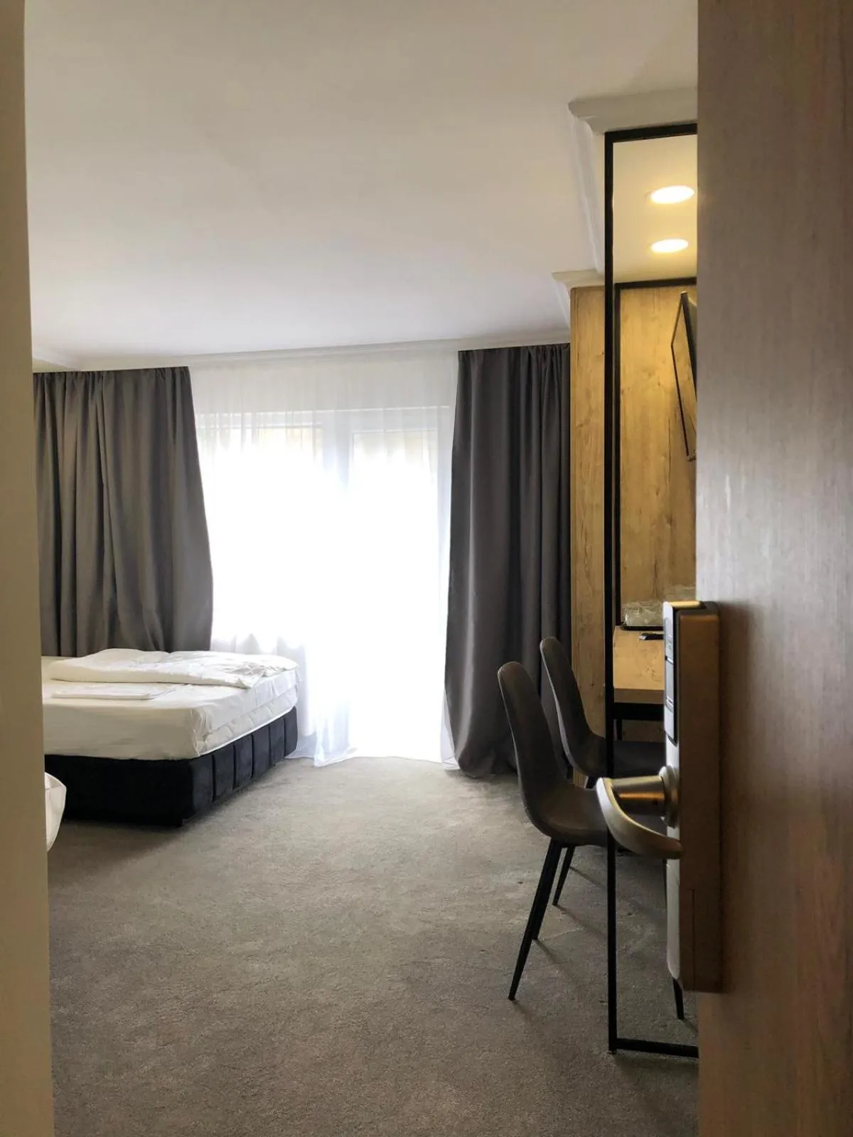 Bed in Pensiunea Ana Maria