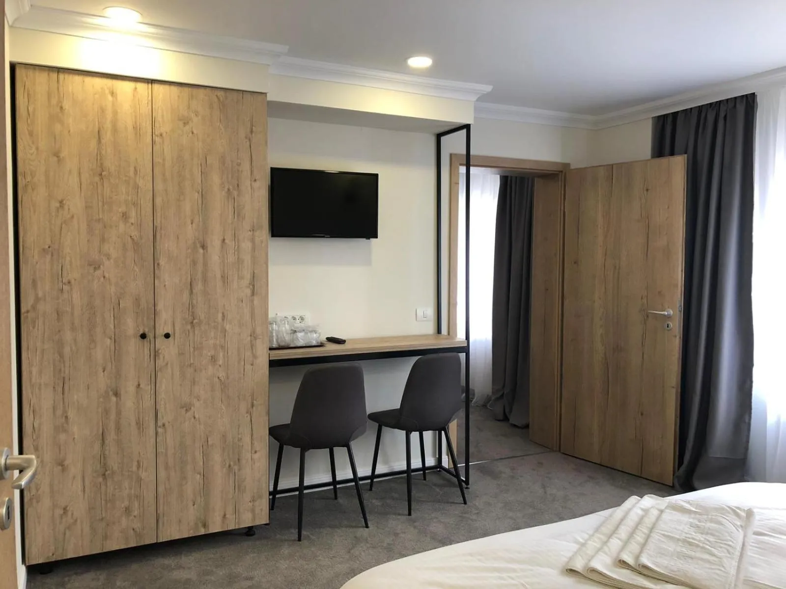 Bed in Pensiunea Ana Maria