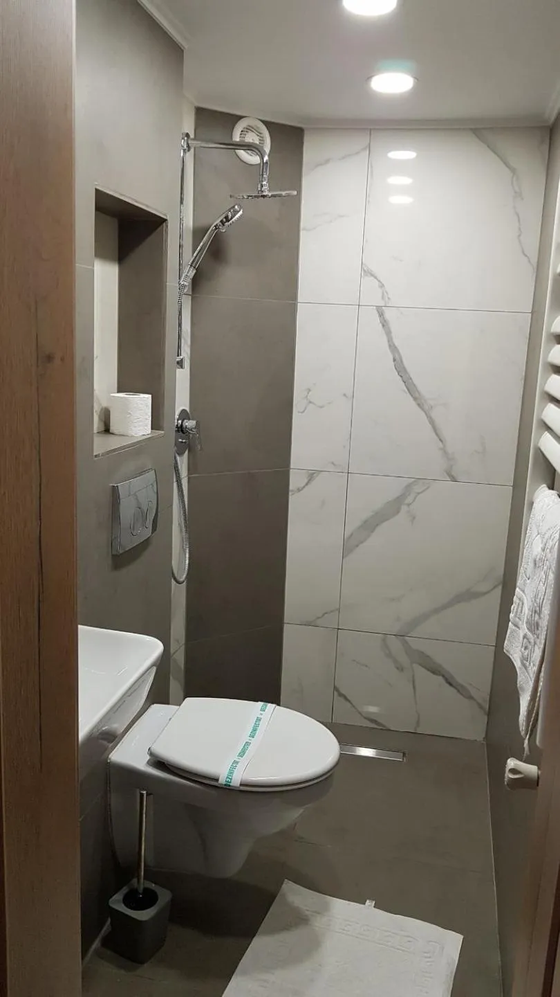 Bathroom in Pensiunea Ana Maria