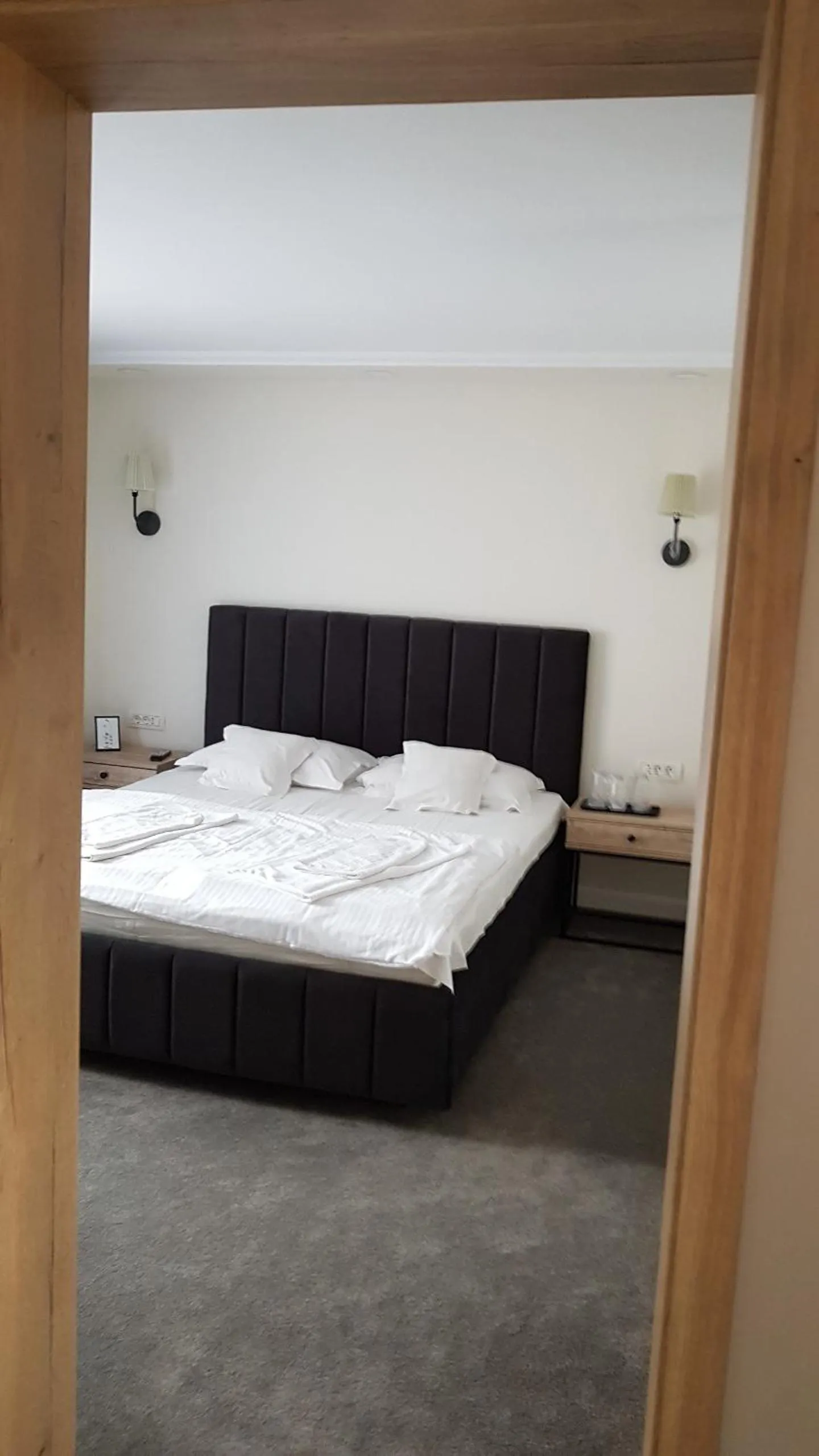 Bed in Pensiunea Ana Maria