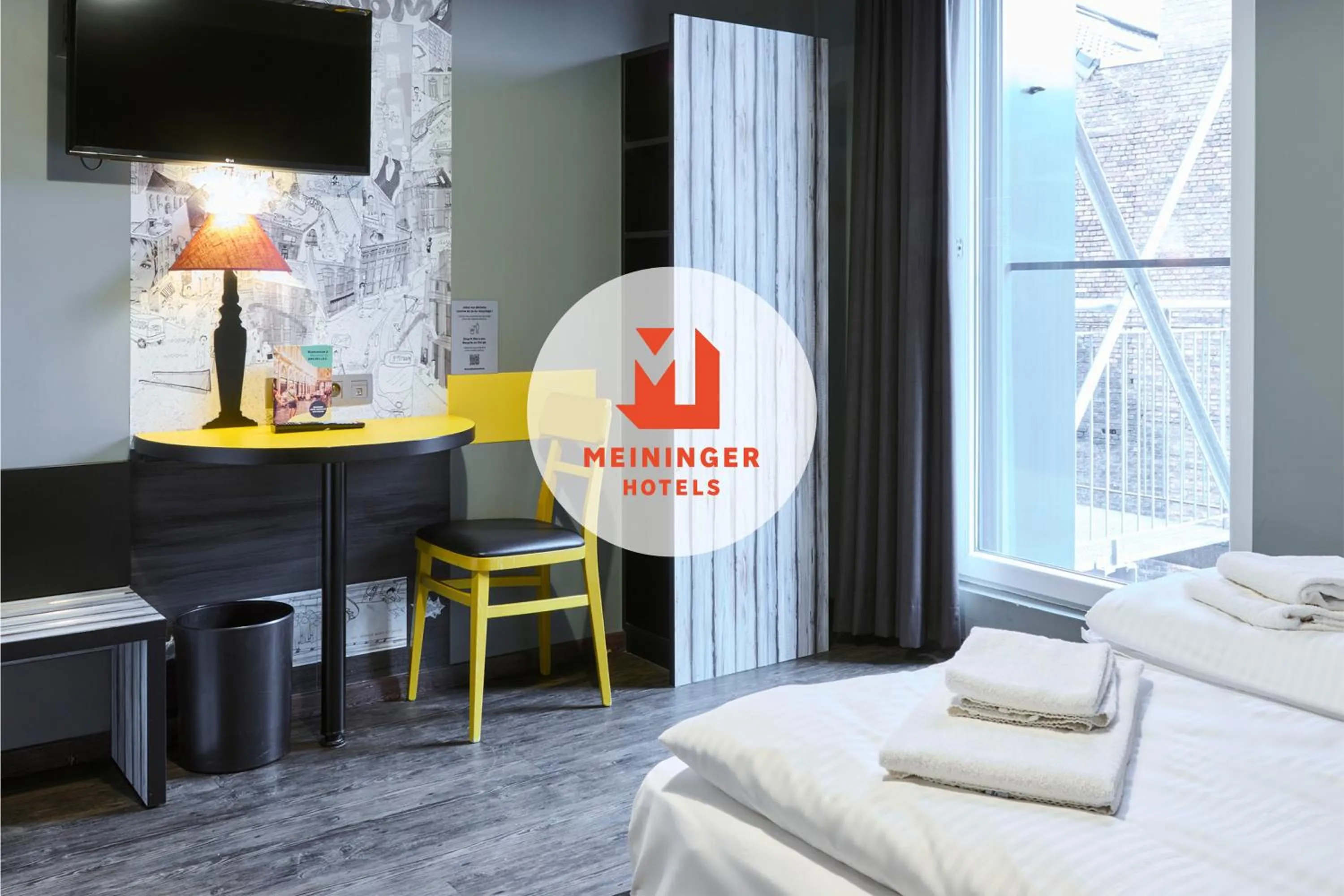 Logo/Certificate/Sign, Bed in MEININGER Hotels Bruxelles City Center