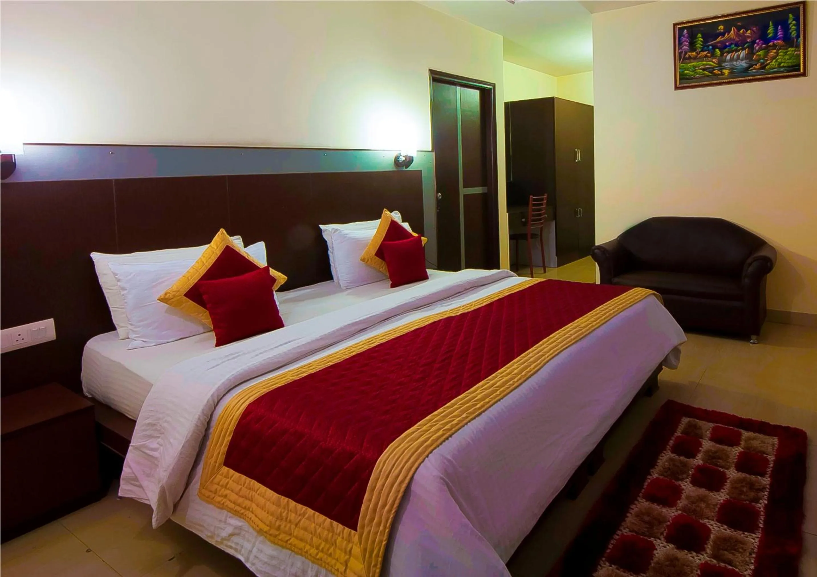 Photo of the whole room in Airport Hotel Vishal Residency