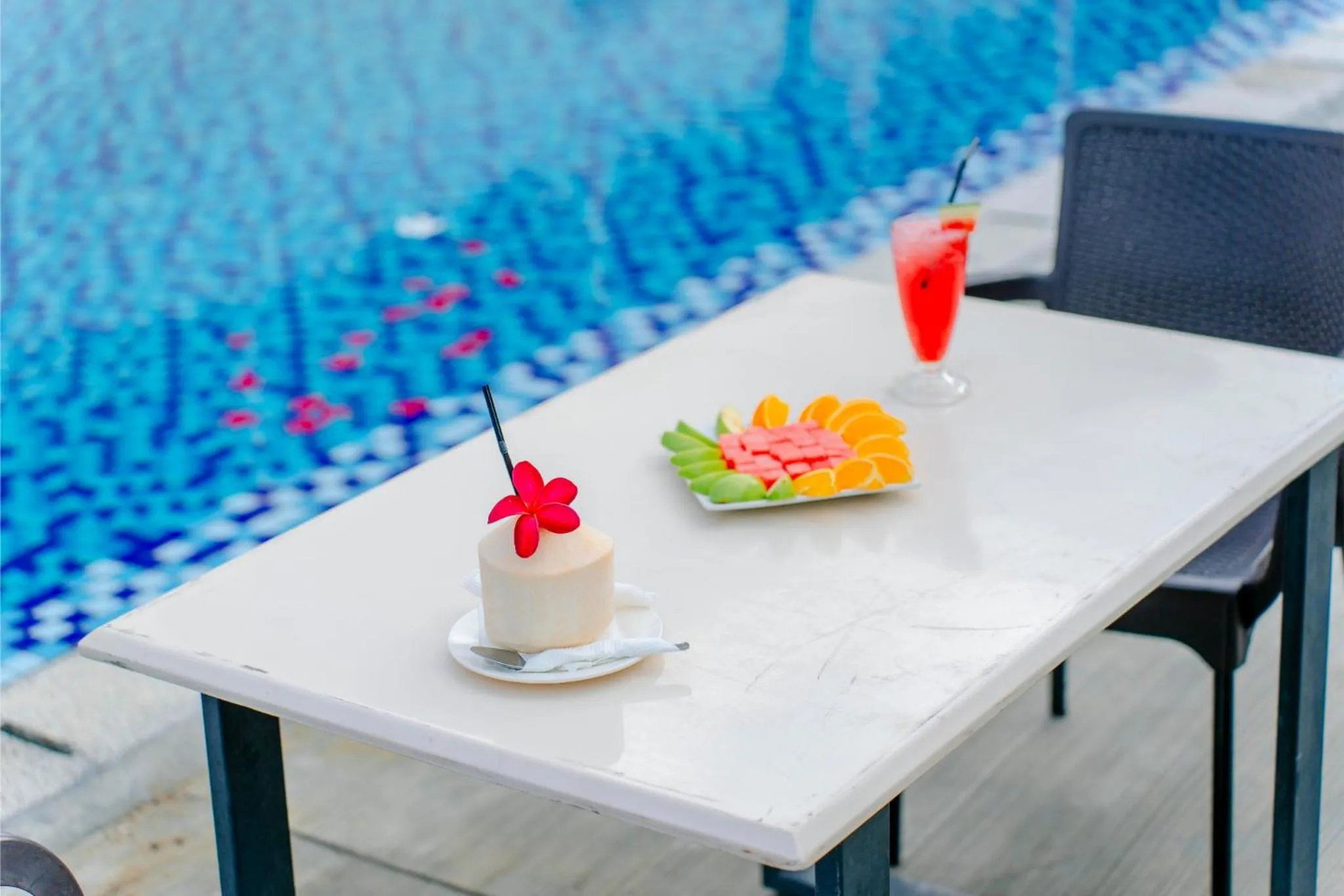 Swimming pool in SANDY GARDEN RESORT LANGKAWI