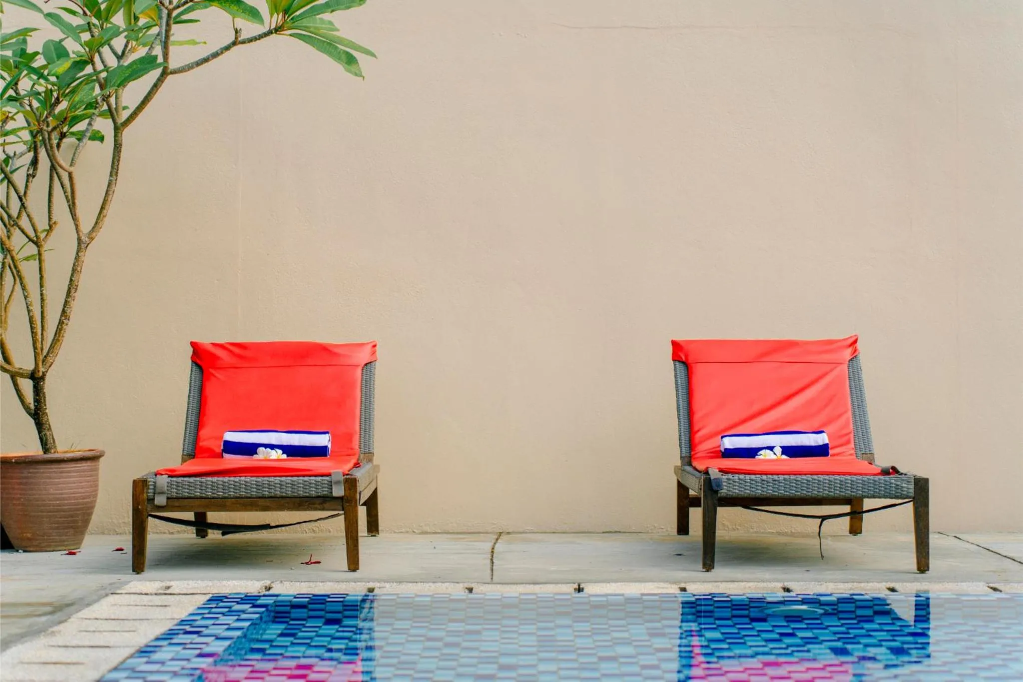 Swimming pool in SANDY GARDEN RESORT LANGKAWI
