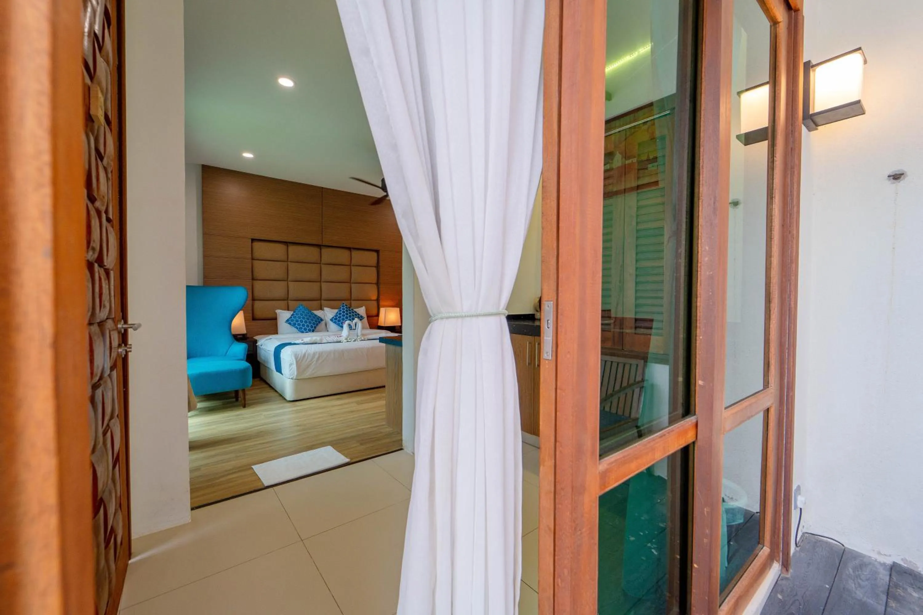 Photo of the whole room, Bed in SANDY GARDEN RESORT LANGKAWI