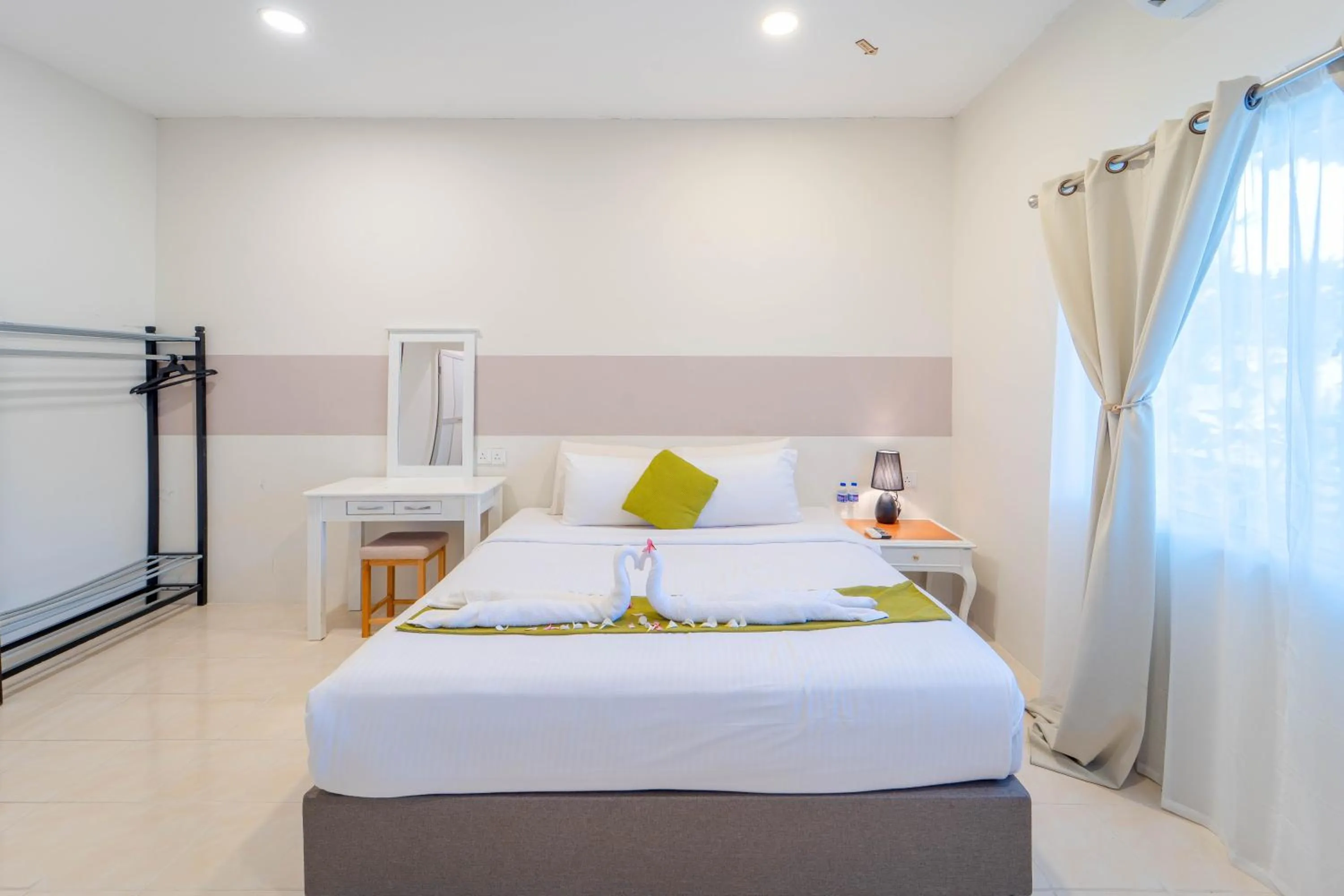 Bed in SANDY GARDEN RESORT LANGKAWI