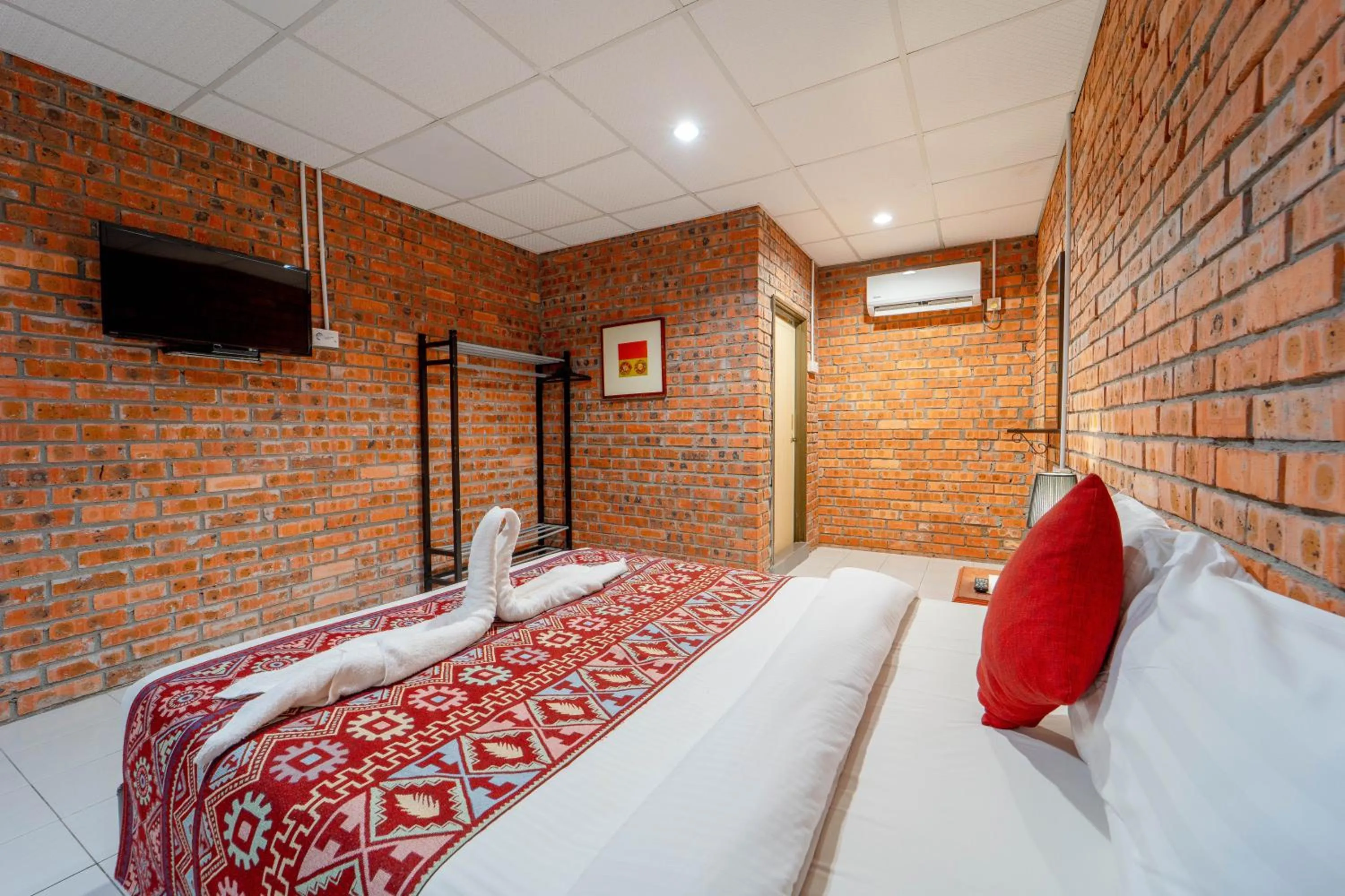 Bed in SANDY GARDEN RESORT LANGKAWI