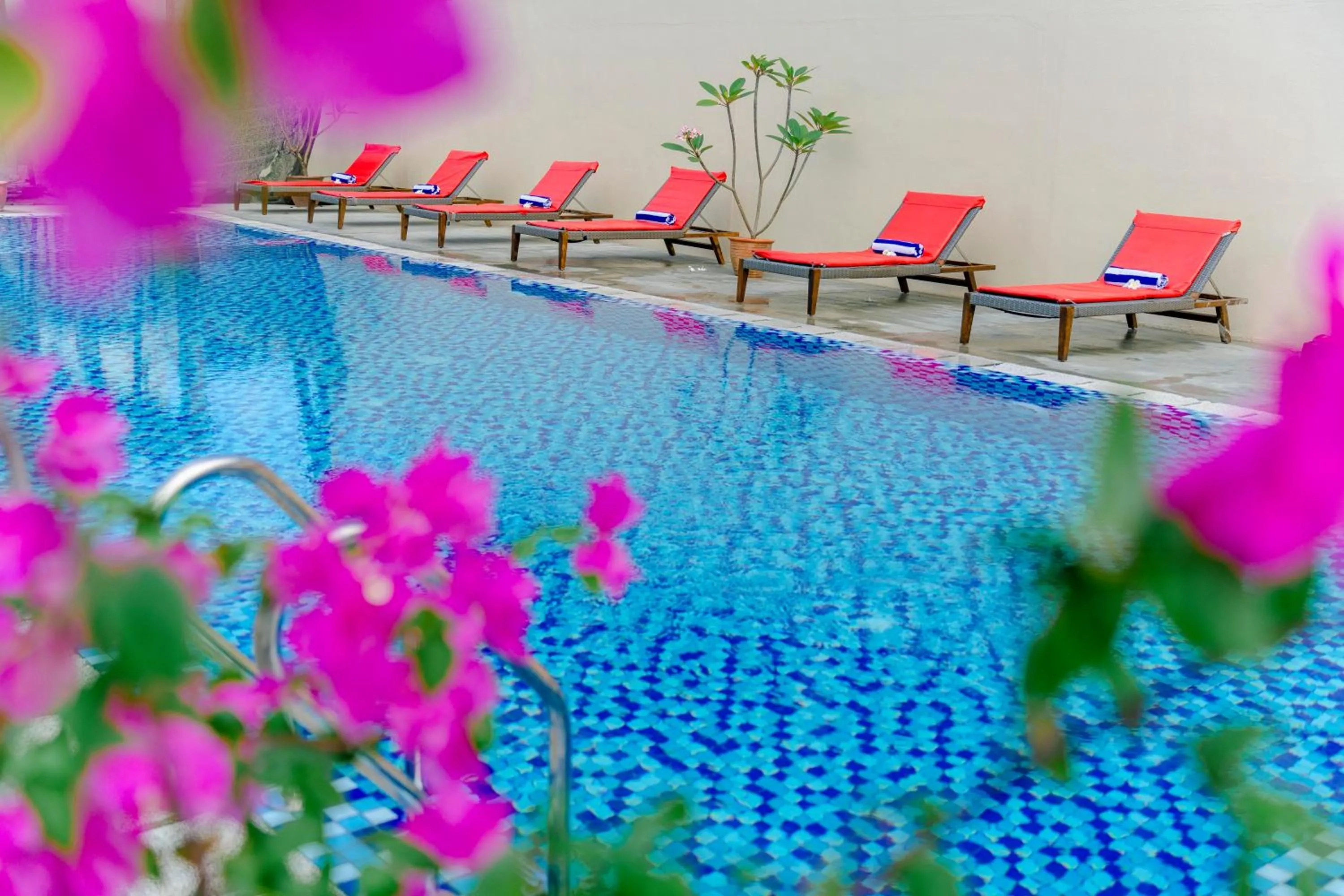 Swimming pool in SANDY GARDEN RESORT LANGKAWI