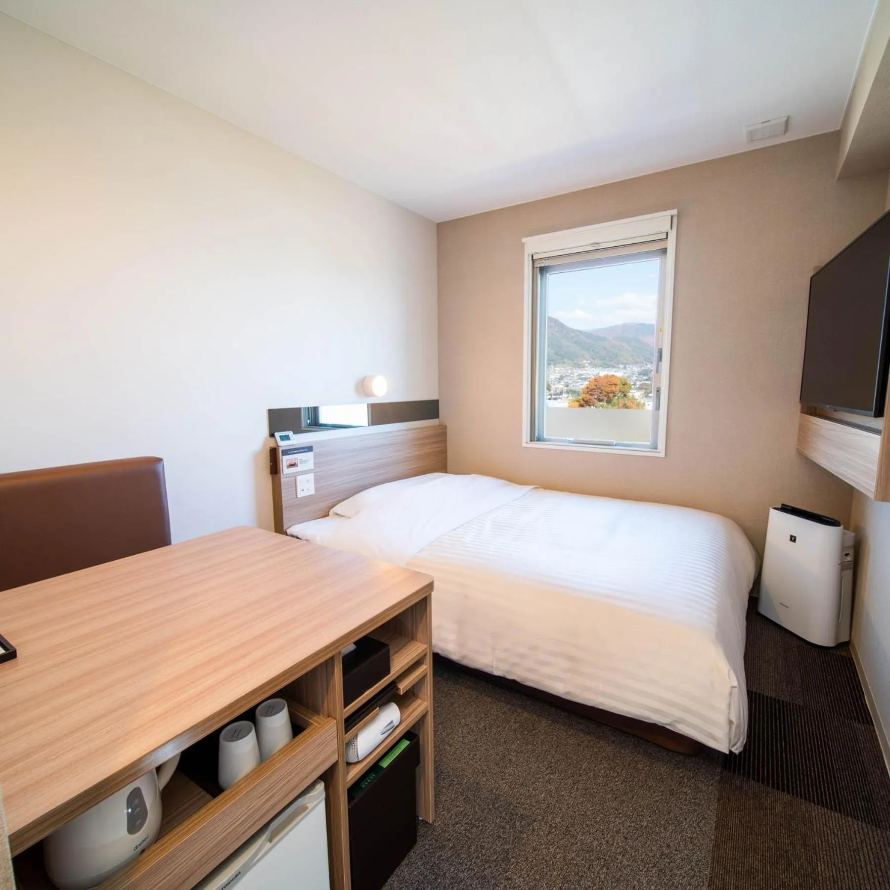 Bed in Super Hotel Nagano Iida Inter