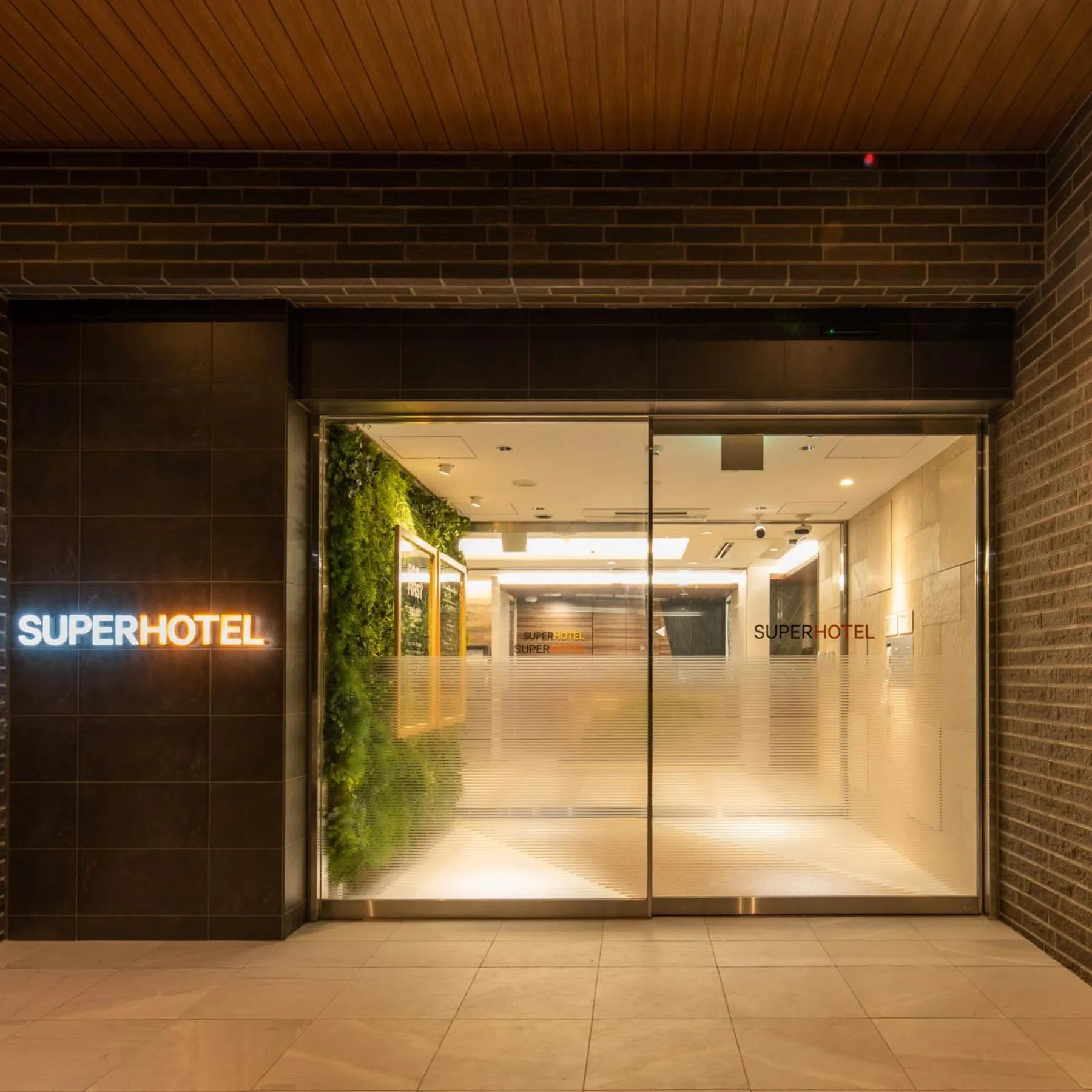 Facade/entrance in Super Hotel Nagano Iida Inter