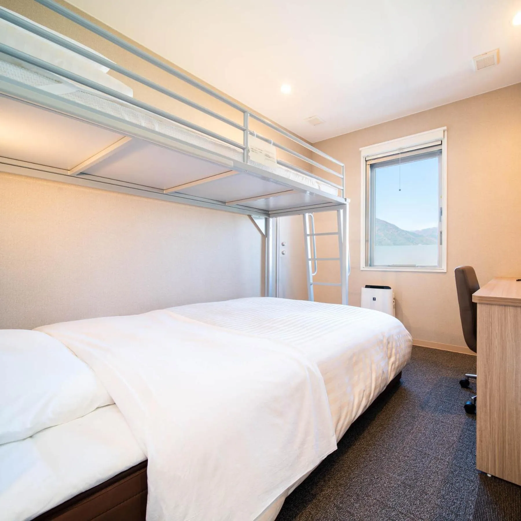 Bed in Super Hotel Nagano Iida Inter