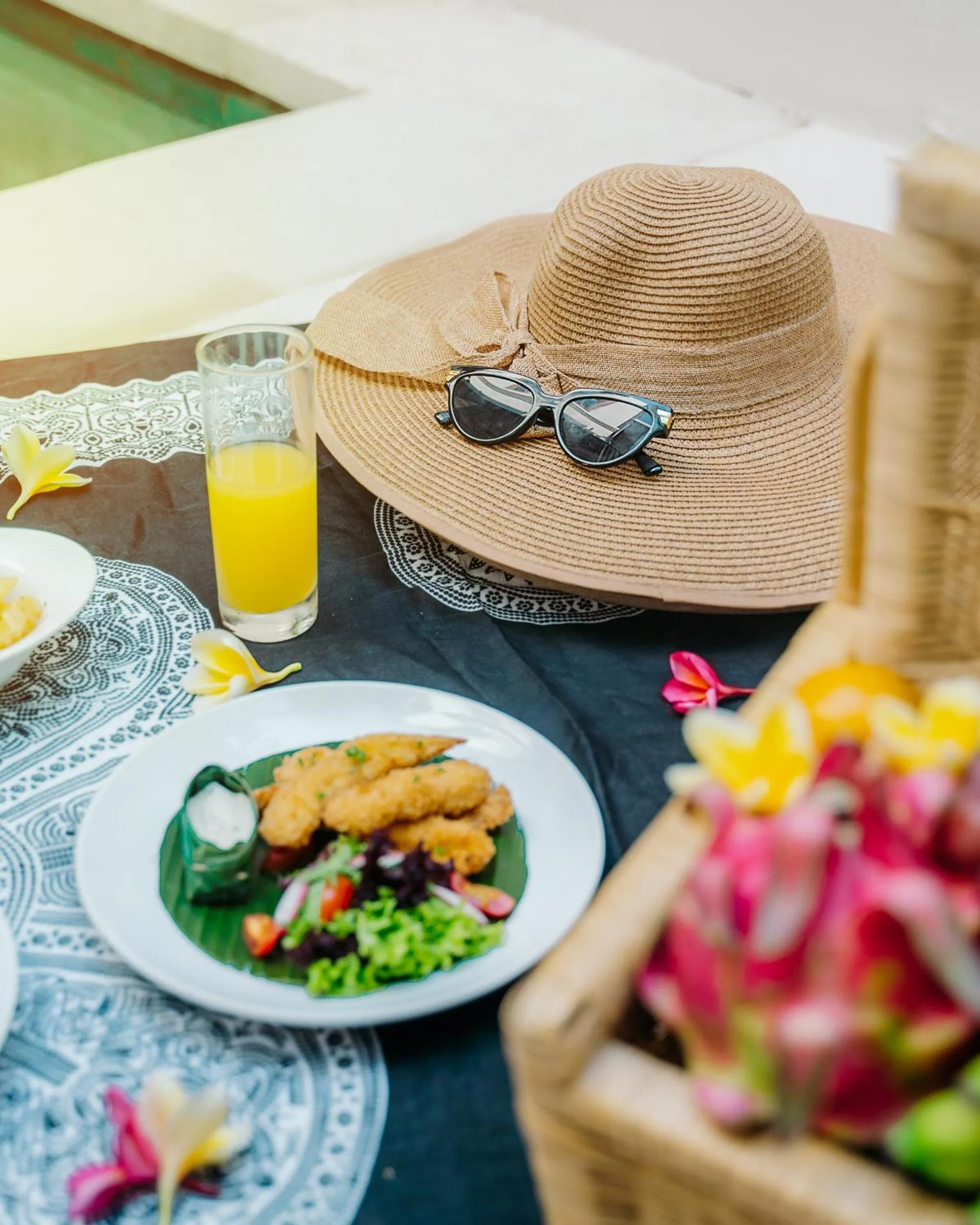 Breakfast in tanadewa Villas Nusa Dua Bali by Cross Collection