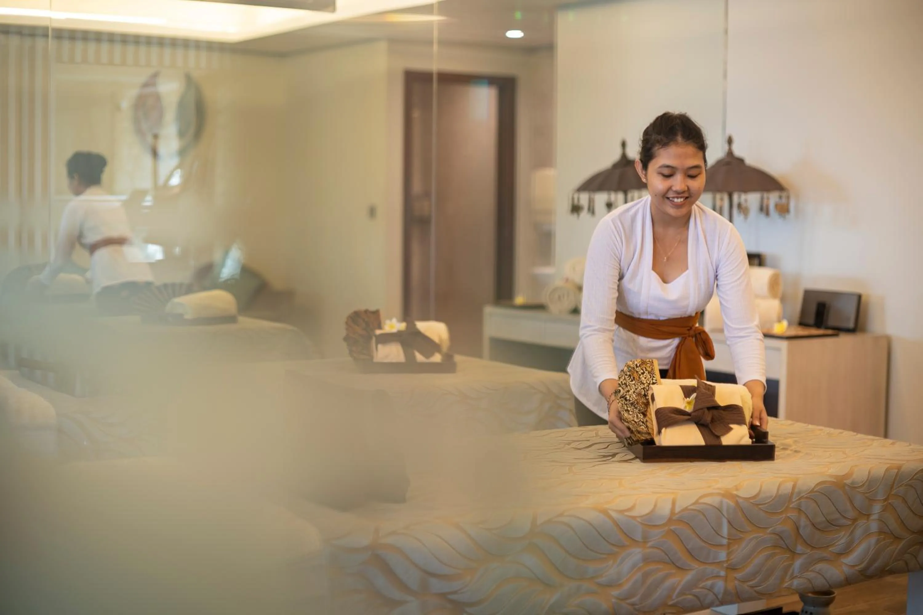 Spa and wellness centre/facilities in tanadewa Villas Nusa Dua Bali by Cross Collection