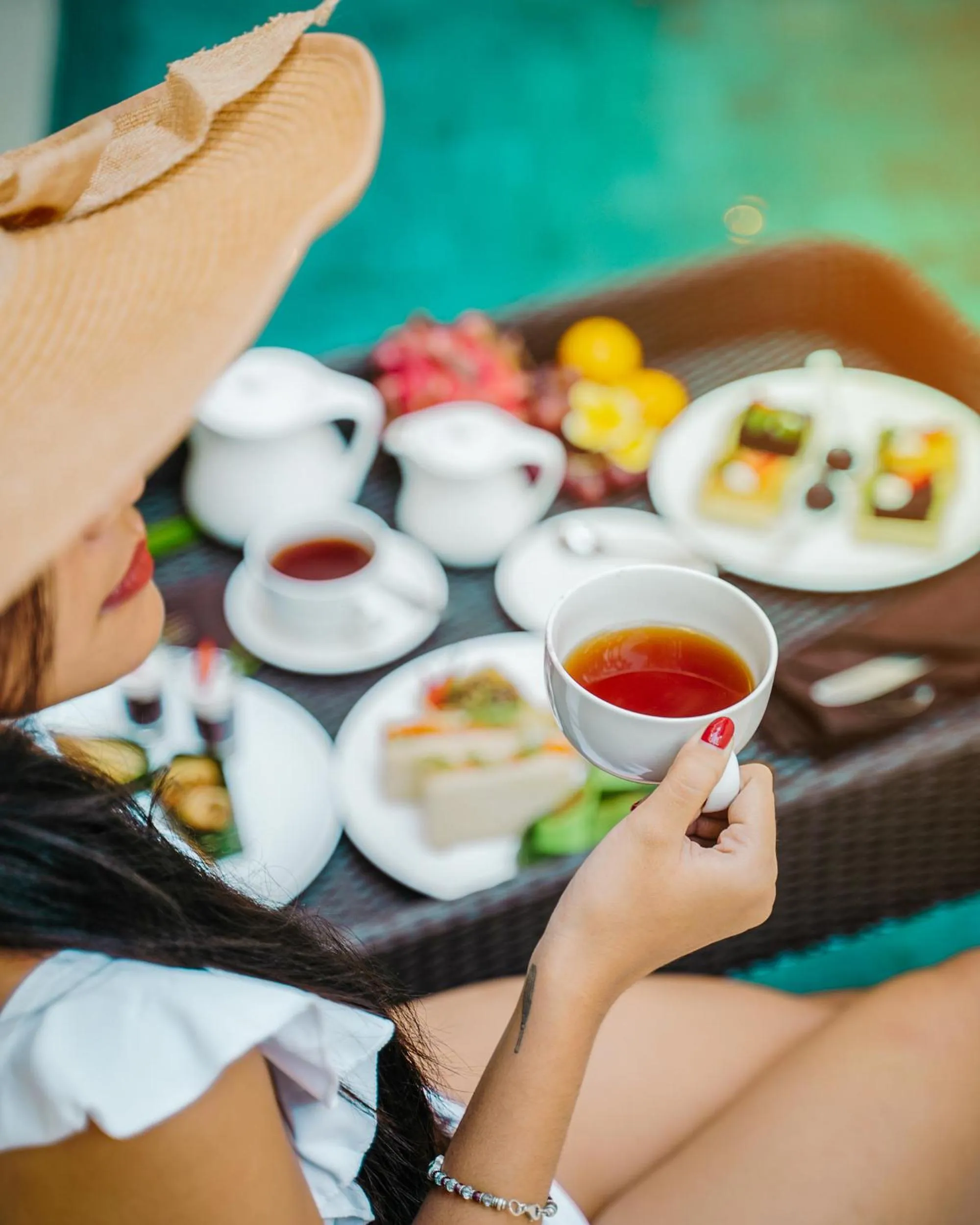 Breakfast in tanadewa Villas Nusa Dua Bali by Cross Collection