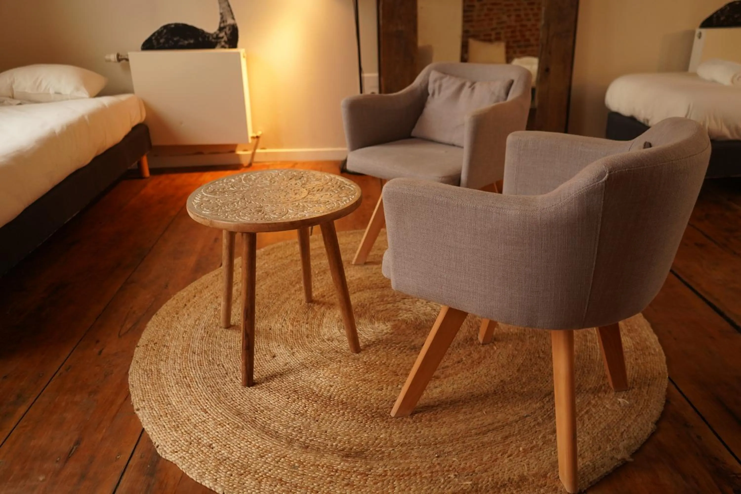 Decorative detail, Bed in The People - Lille