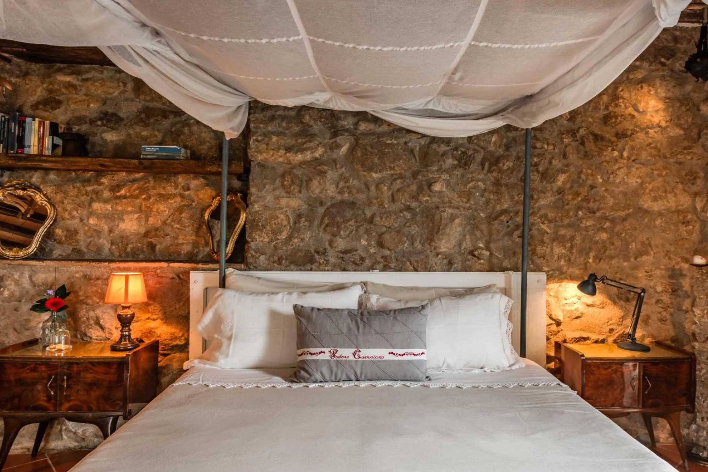 Bed in B&B Podere Camaiano