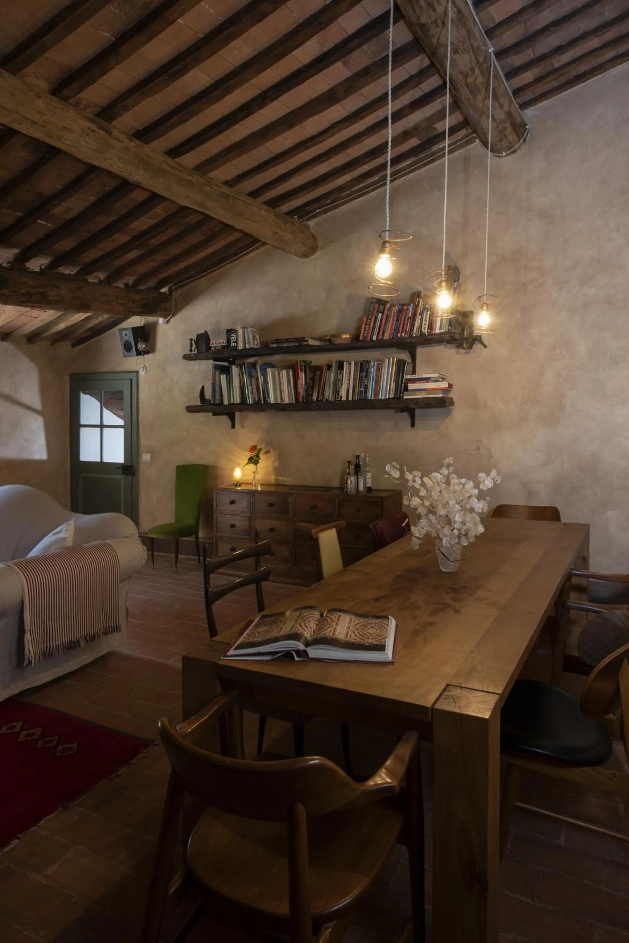 Living room in B&B Podere Camaiano