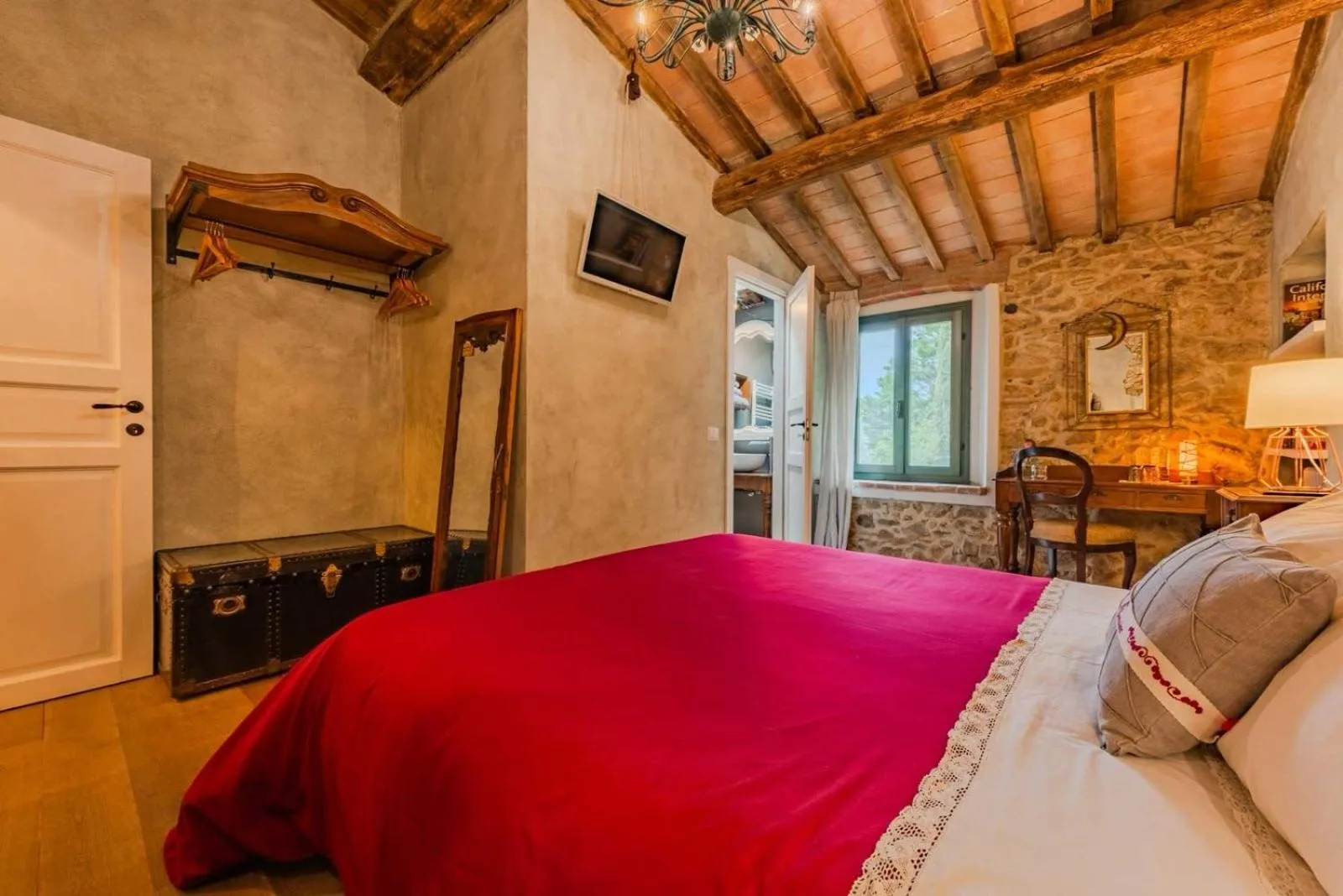 Bed in B&B Podere Camaiano