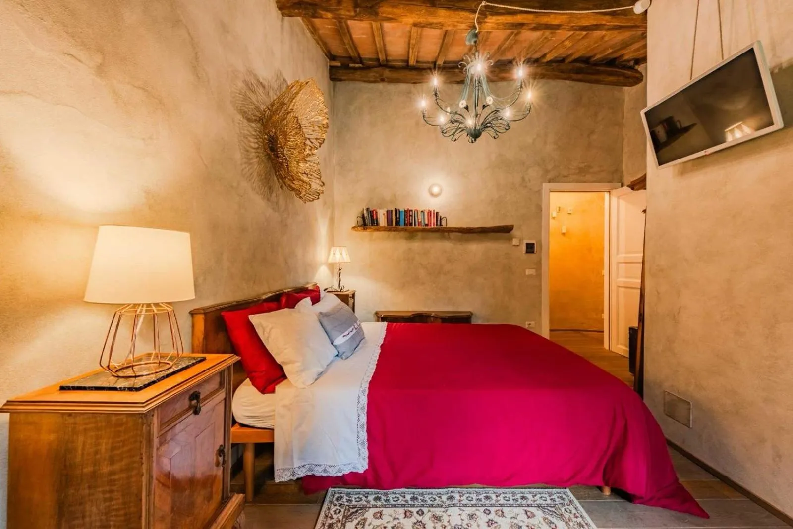 Bed in B&B Podere Camaiano