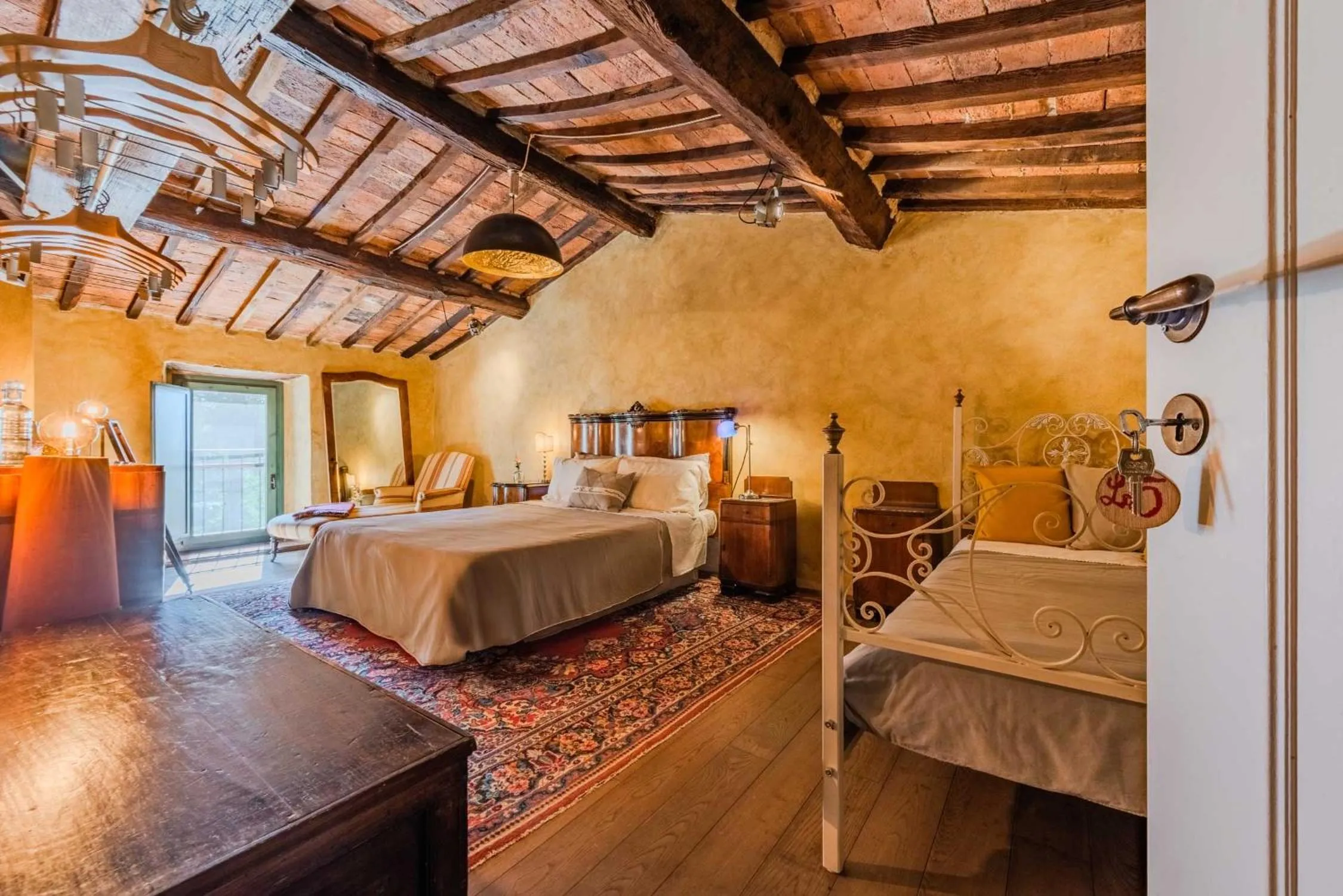 Bed in B&B Podere Camaiano