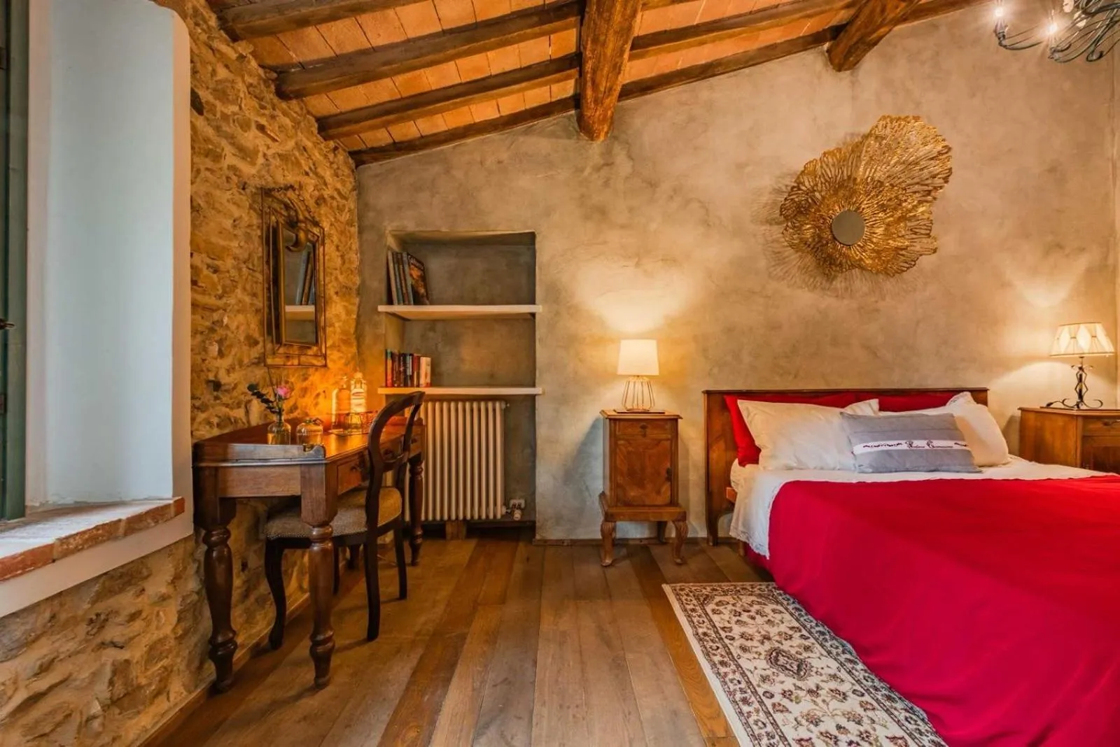 Bed in B&B Podere Camaiano