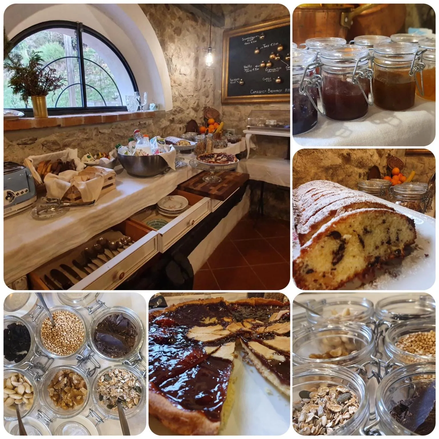Breakfast in B&B Podere Camaiano