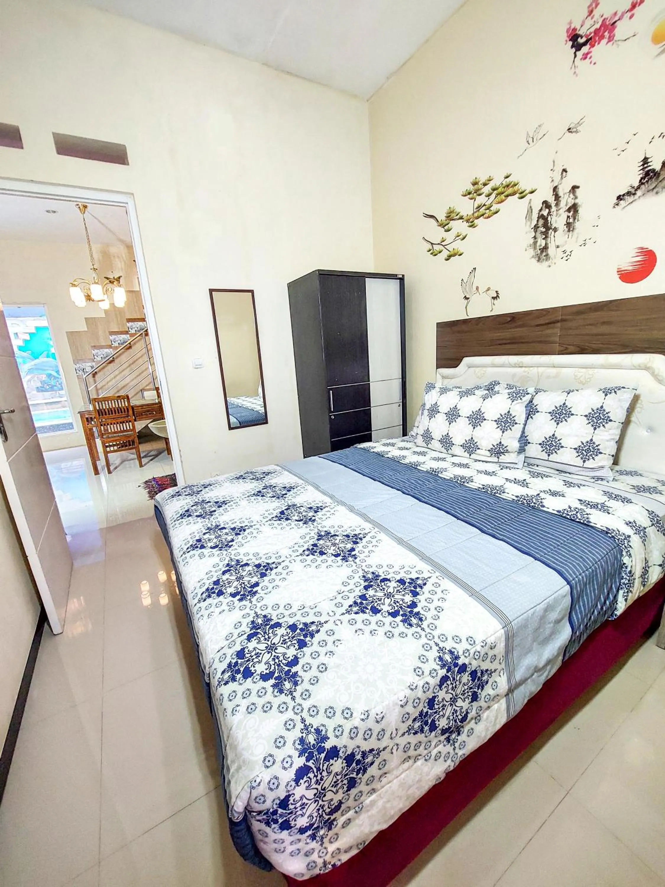 Bed in Rumah Kartika Batu