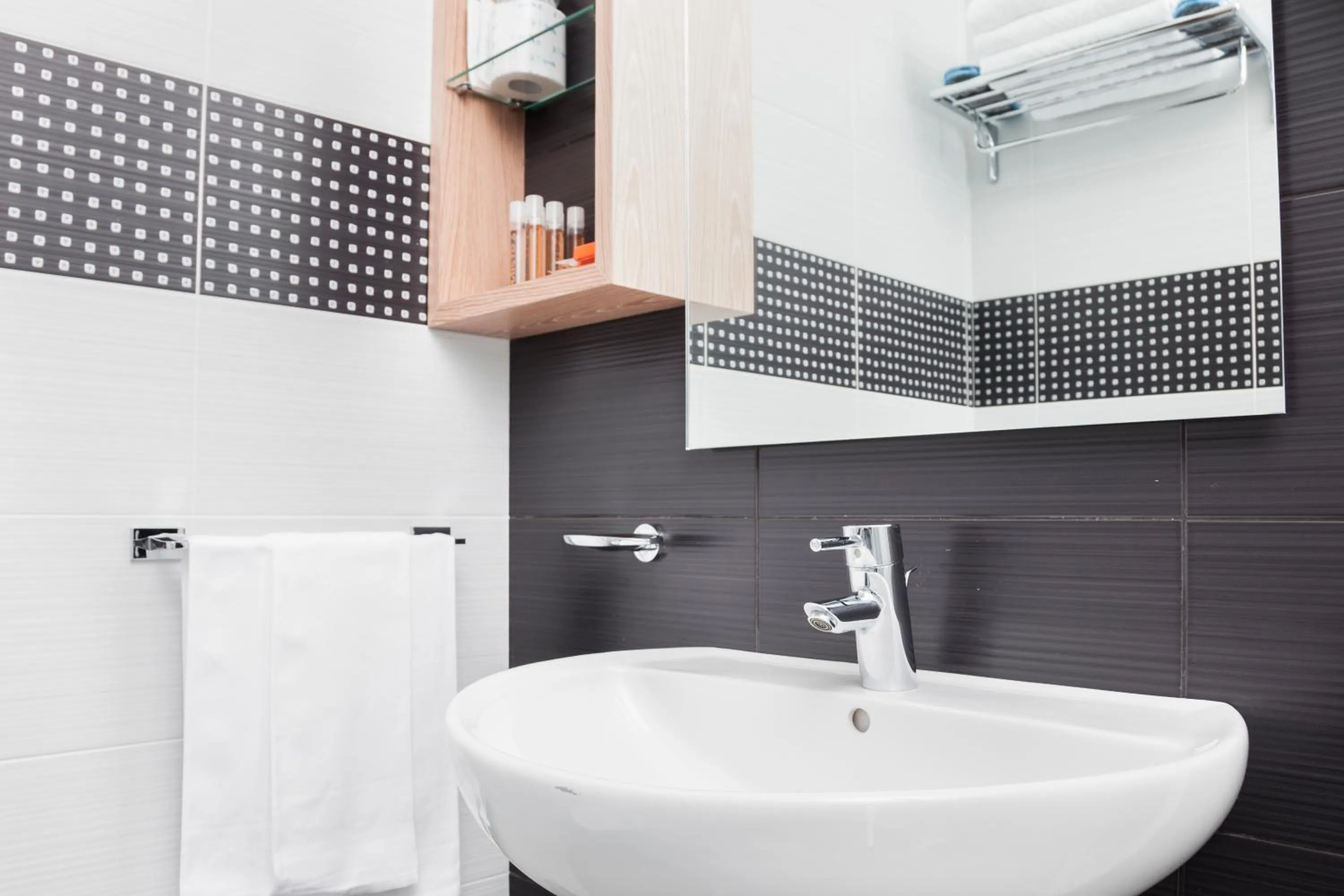 Bathroom in Hotel Mistral