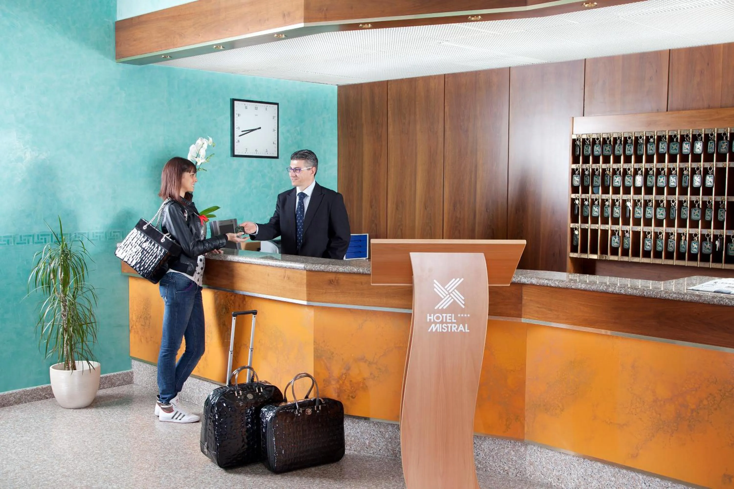 Staff in Hotel Mistral