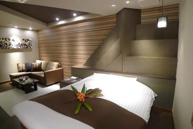 Bed in Hotel GOLF Nirasaki (Adult Only)