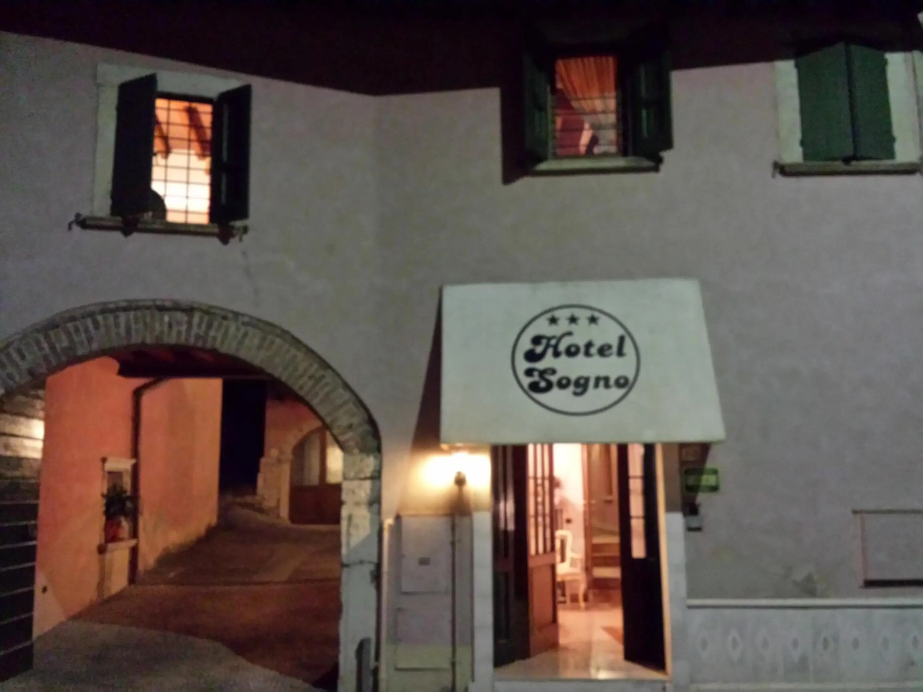 Facade/entrance in Hotel Sogno