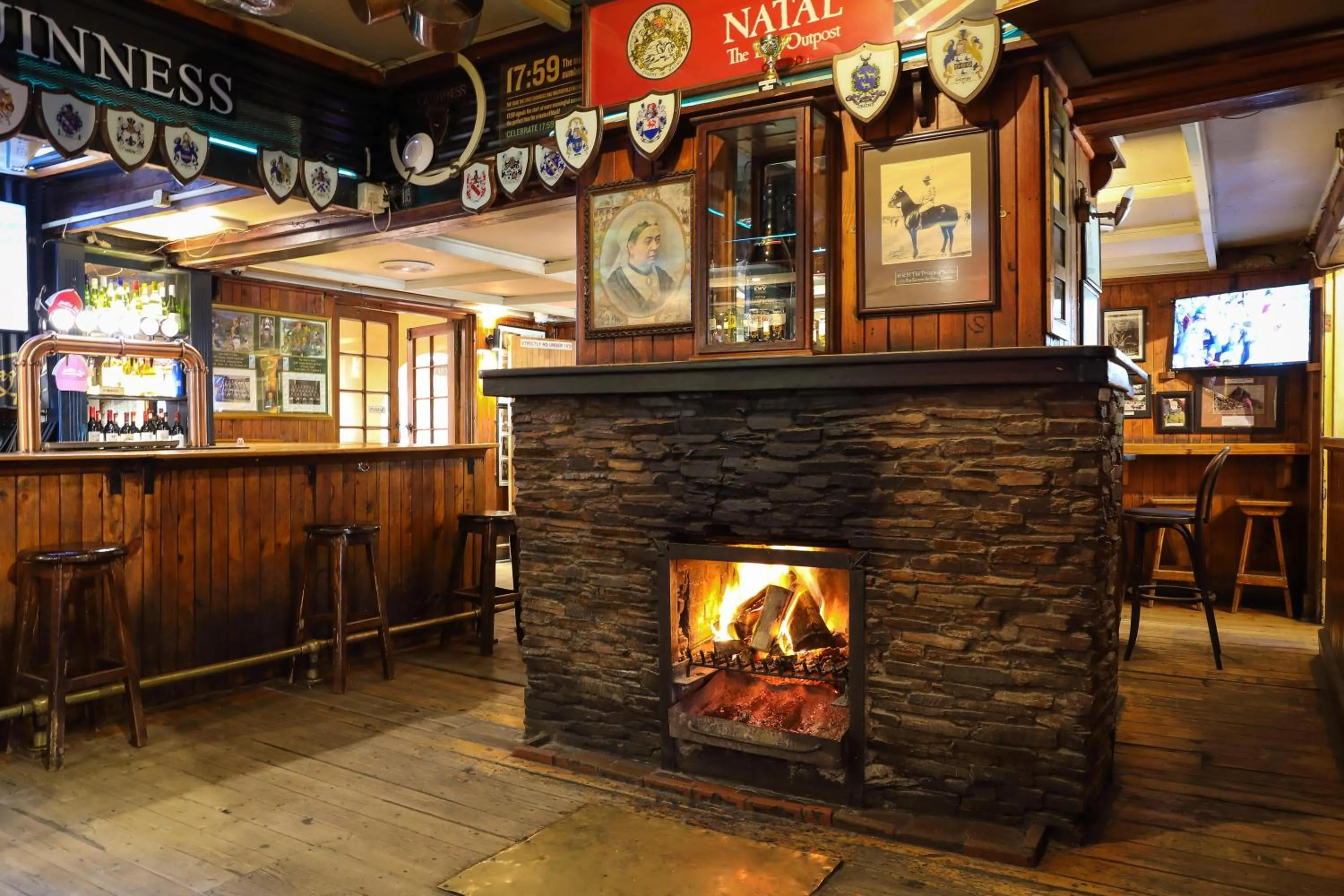 Lounge or bar in The Nottingham Road Hotel