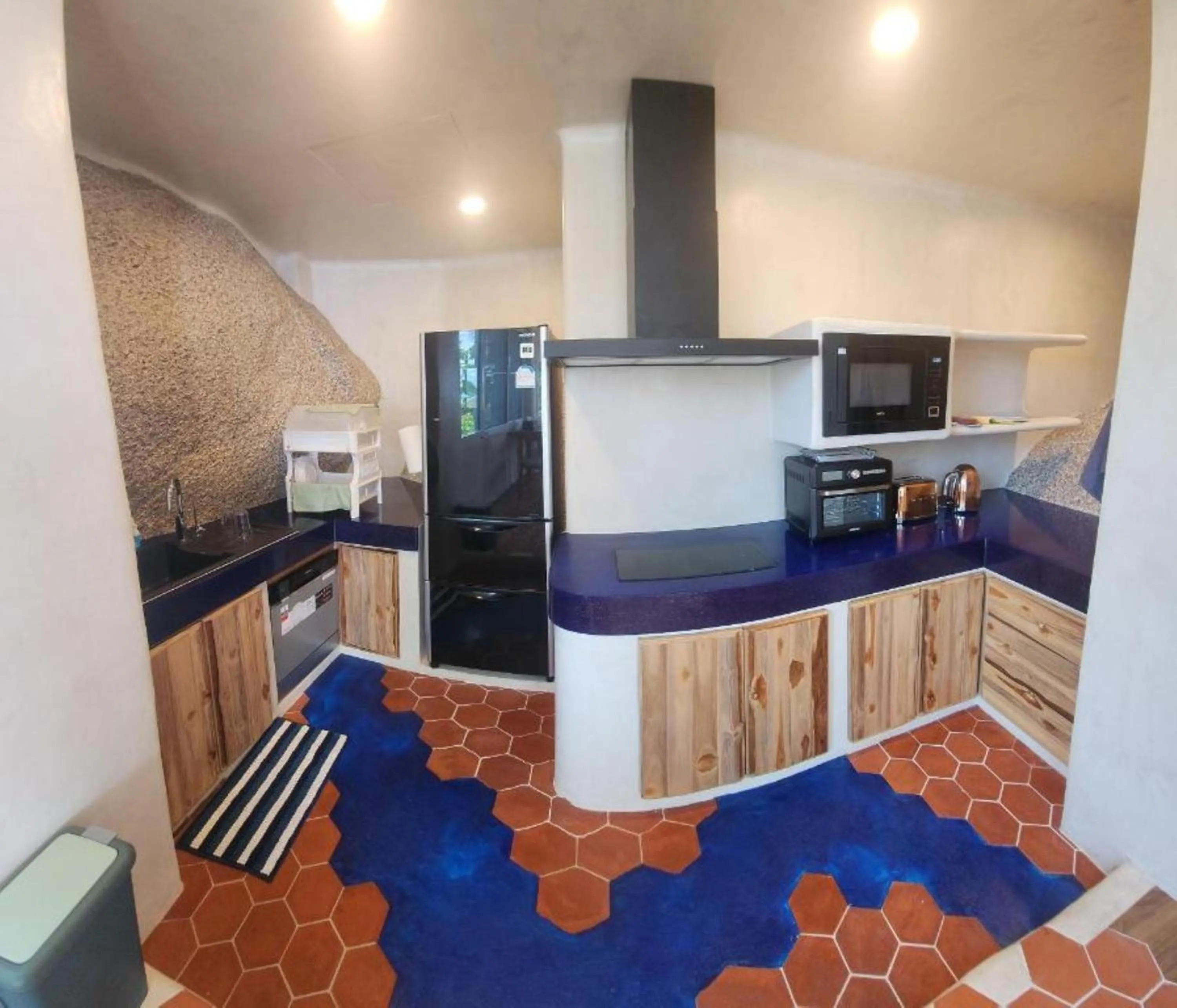 Kitchen or kitchenette in The Rock Samui Beach Resort