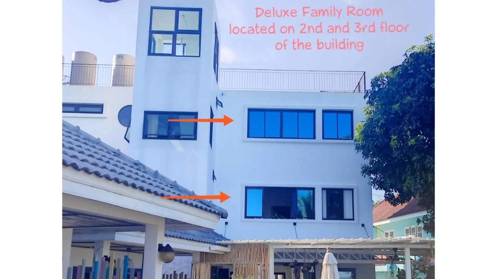 Property building in The Rock Samui Beach Resort