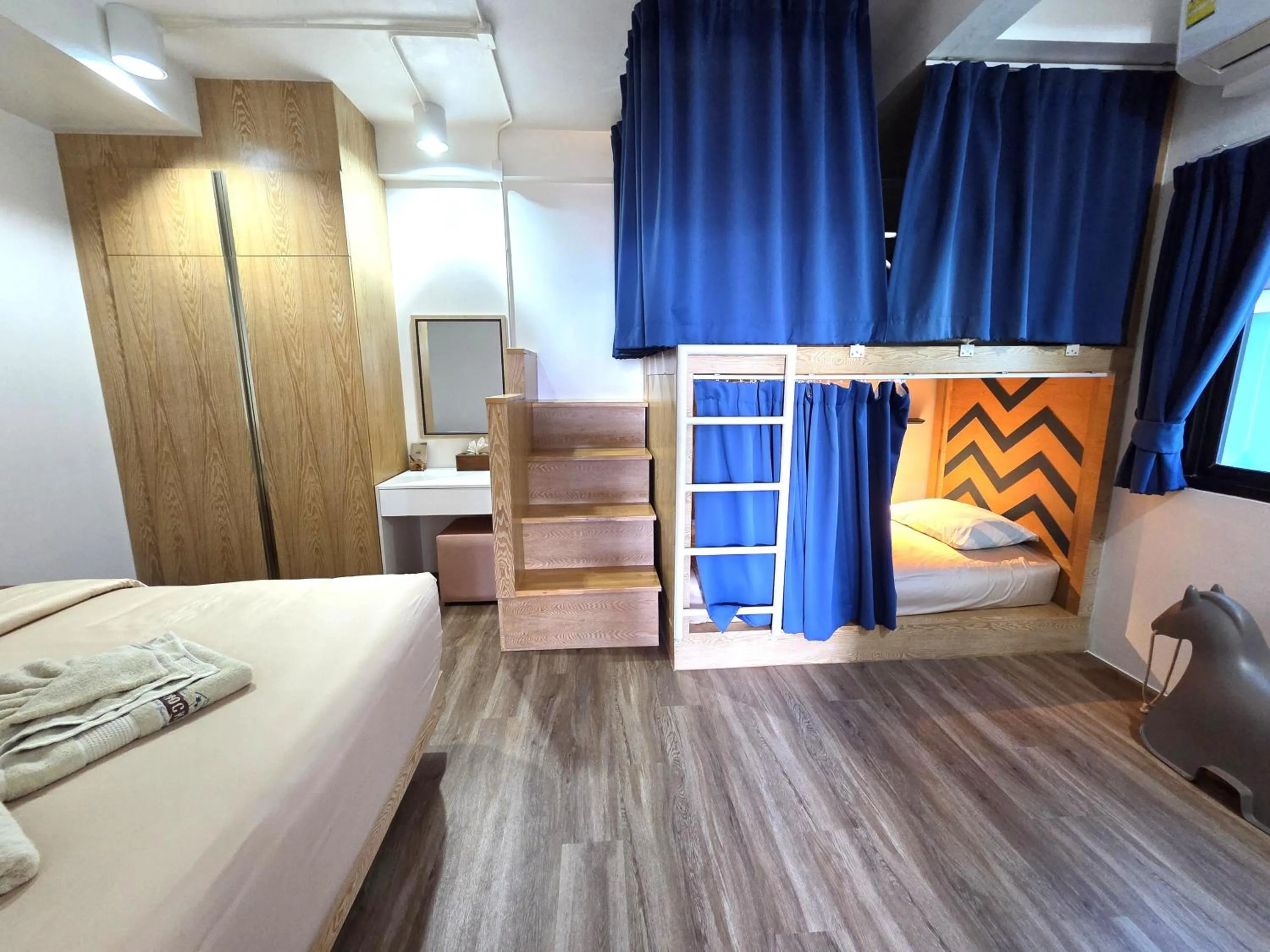 Bed in The Rock Samui Beach Resort